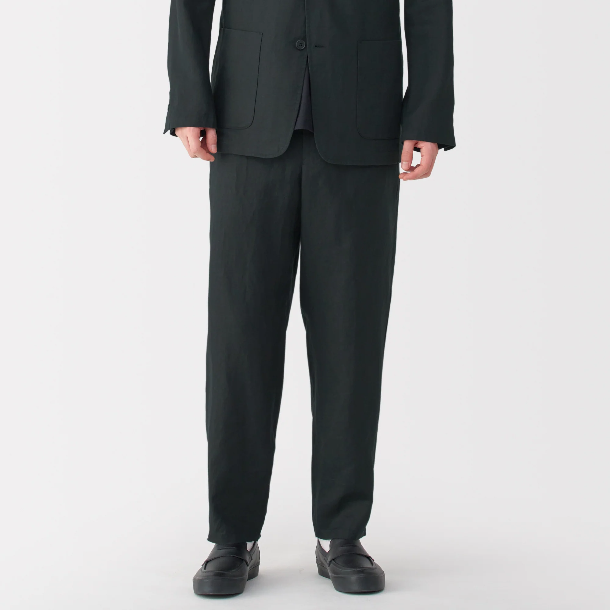 Men's Linen Tapered Pants - Image 13