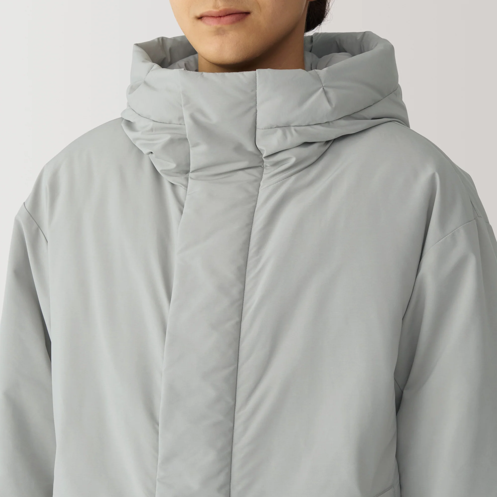 Men's Water Repellent Hooded Down Coat - Image 31