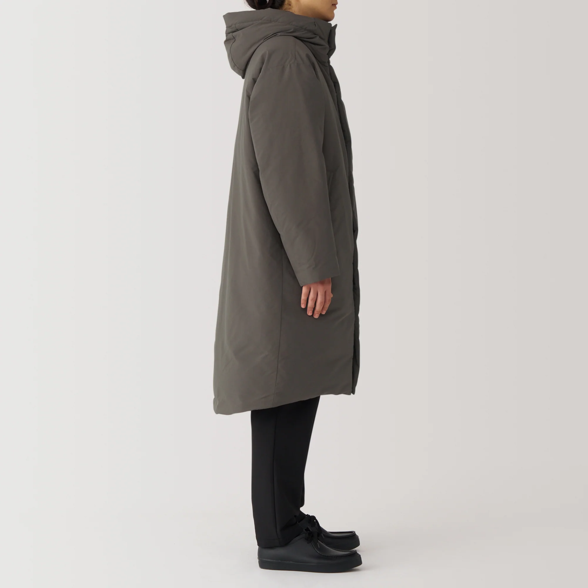 Men's Water Repellent Hooded Down Coat - Image 5