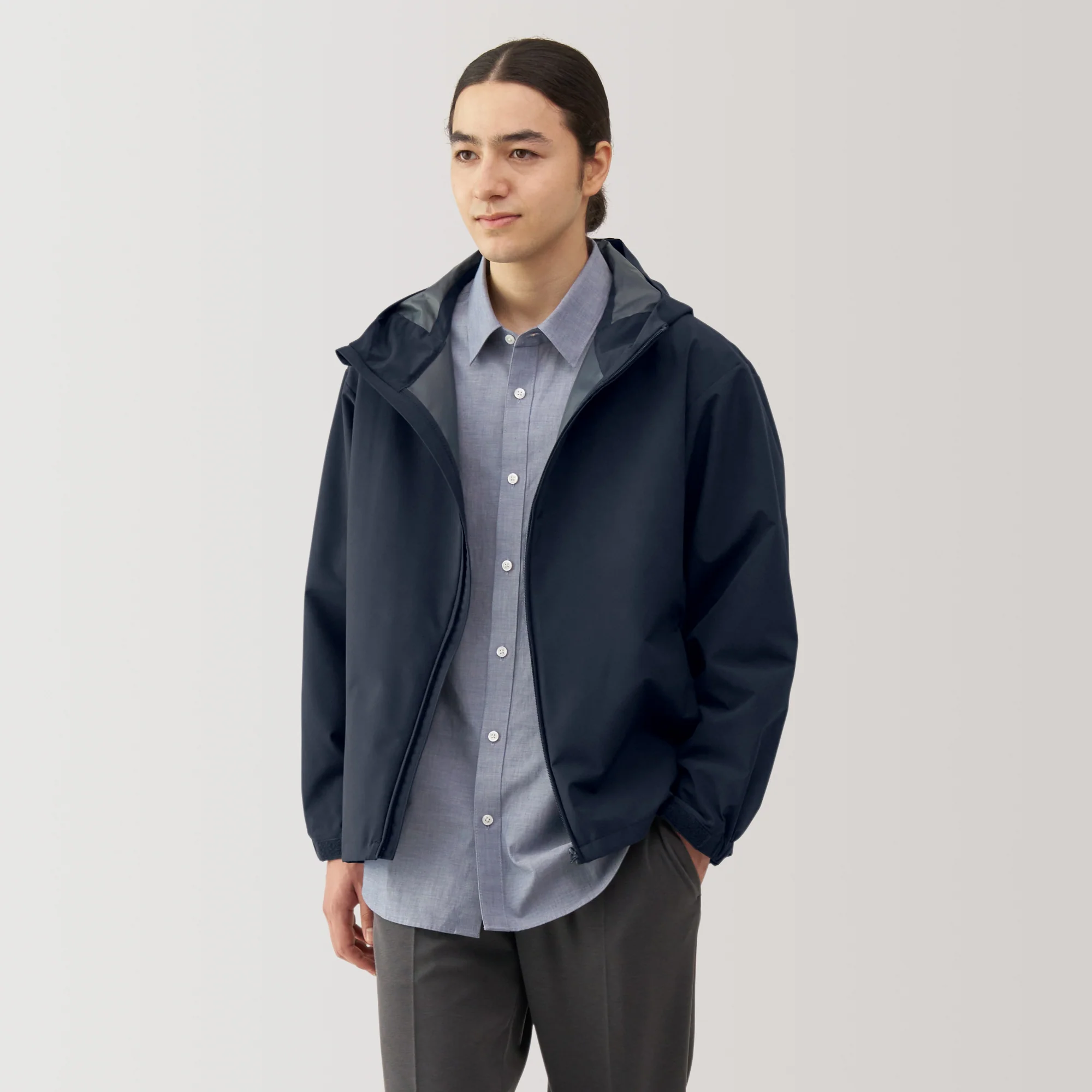 Men's Water Repellent Hooded Jacket - Image 13