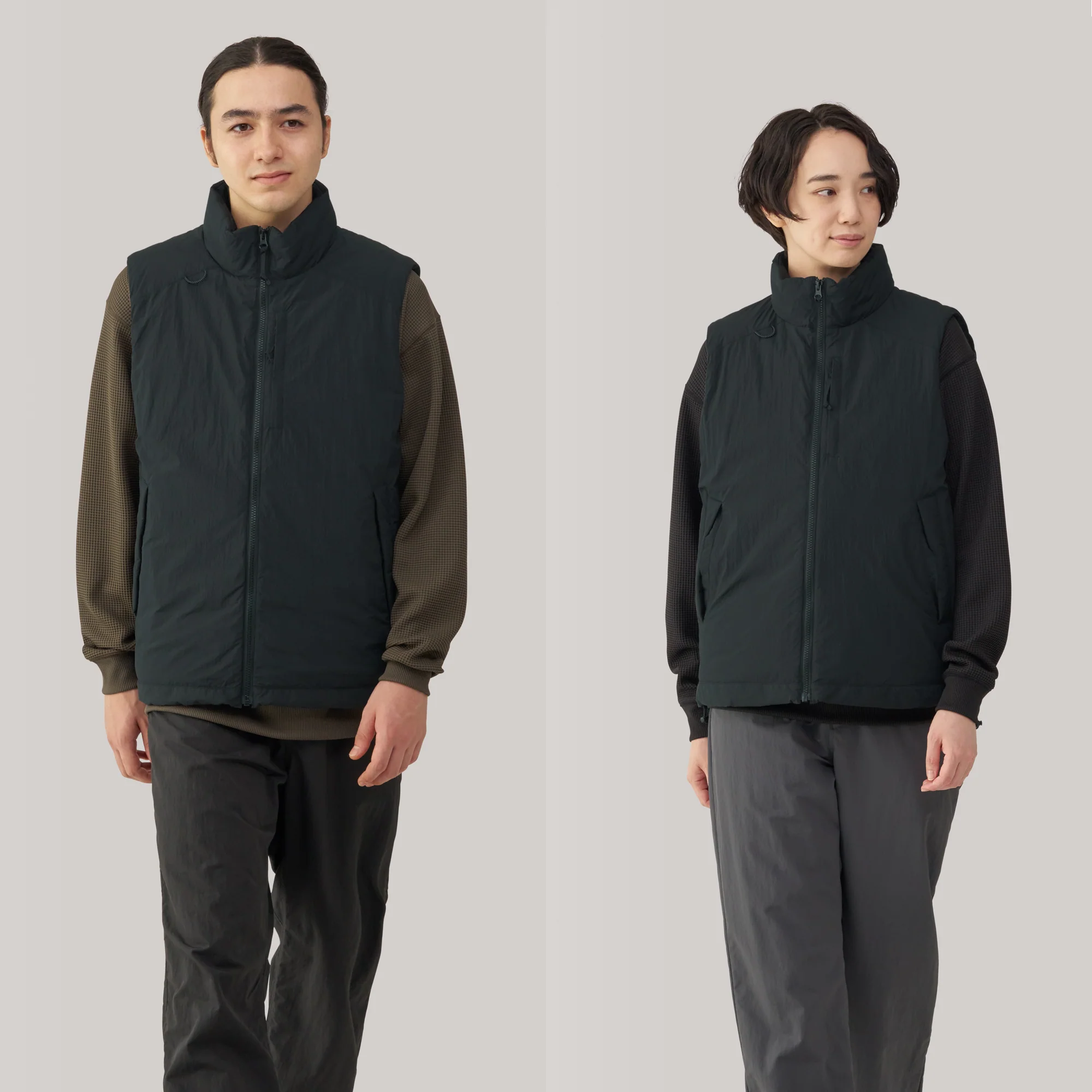 Men's Water Repellent Padded Walking Vest