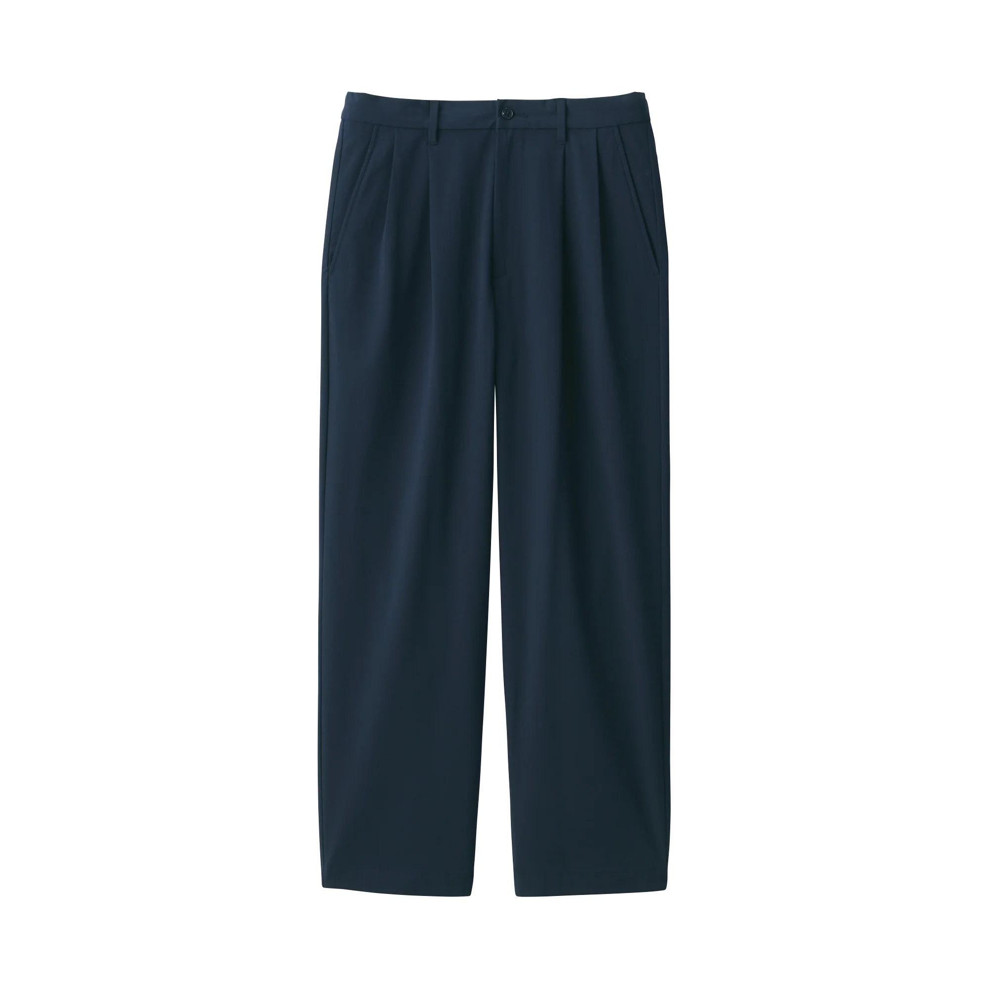Men's Wrinkle-Resistant Darted Wide Easy Pants - Image 2