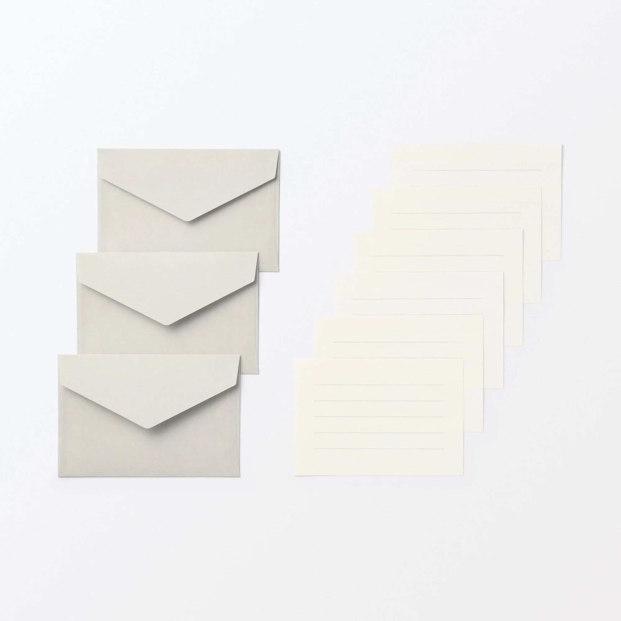 Mini Letter Writing Set - Gray - Image 2