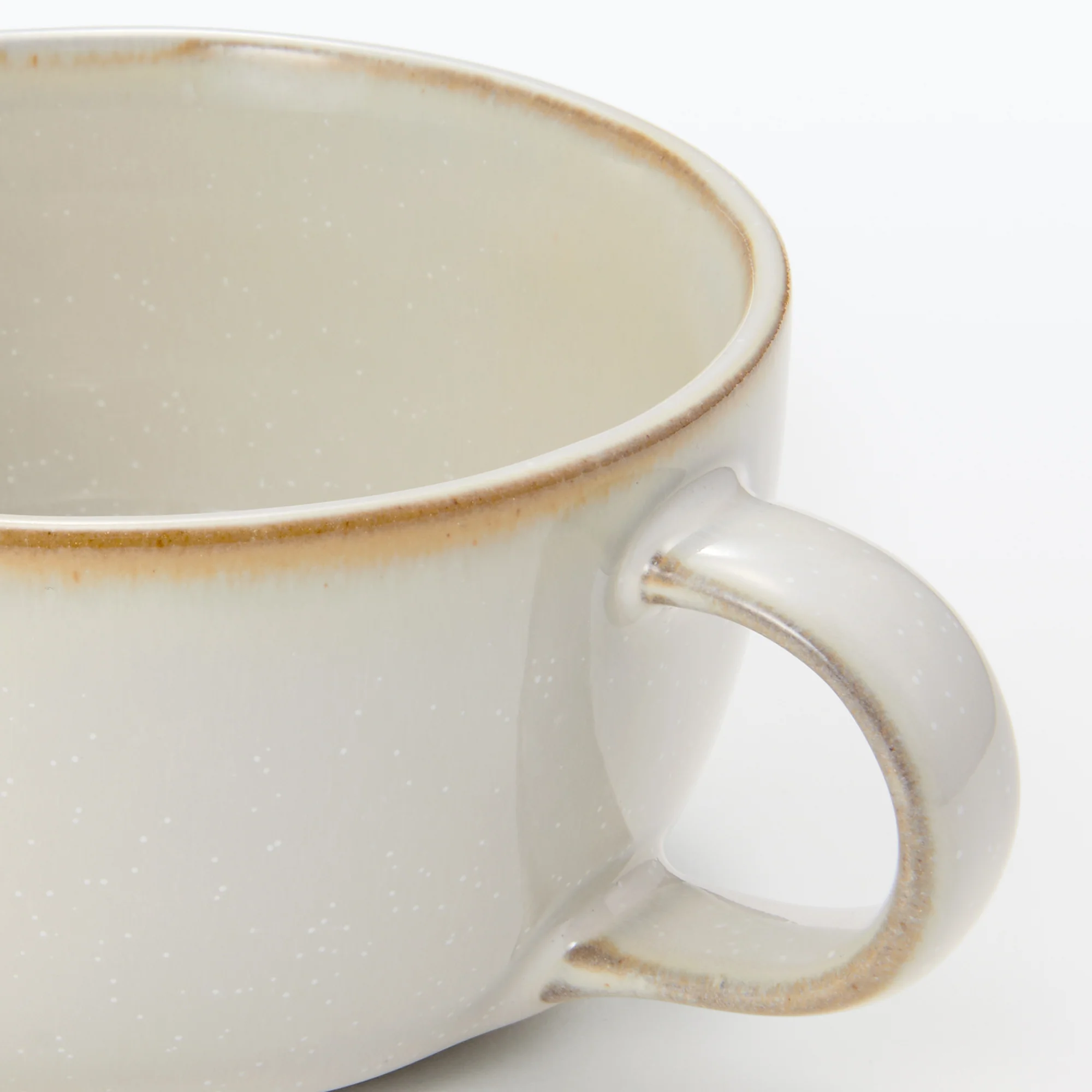 Mino Ware Soup Cup - Beige - Image 5