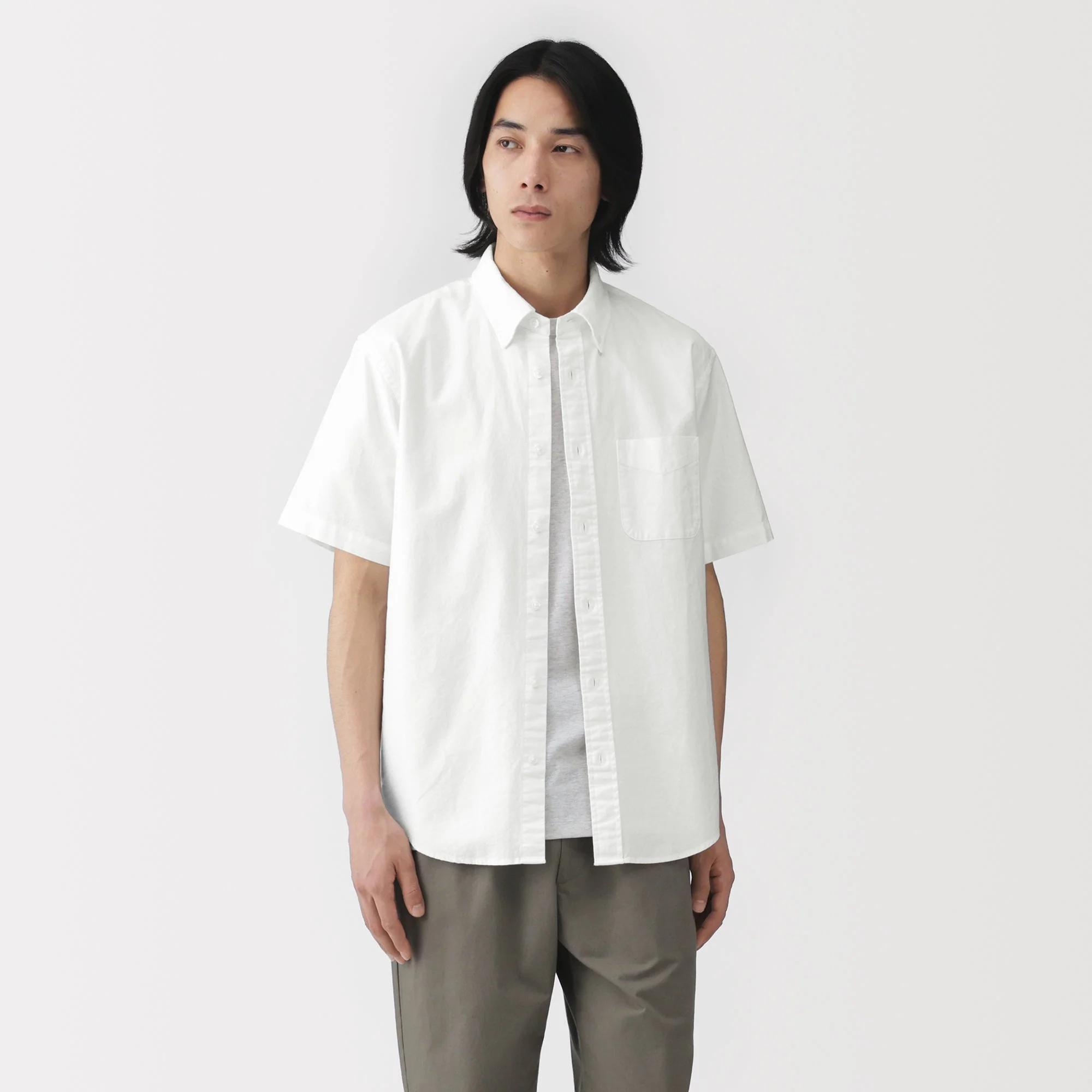 Oxford Button Down Shirt - Image 3