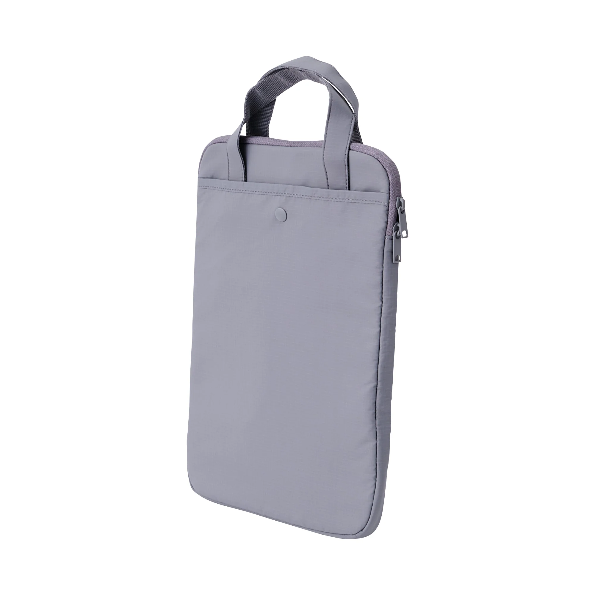 Parachute Cloth Tall Laptop Bag - Gray