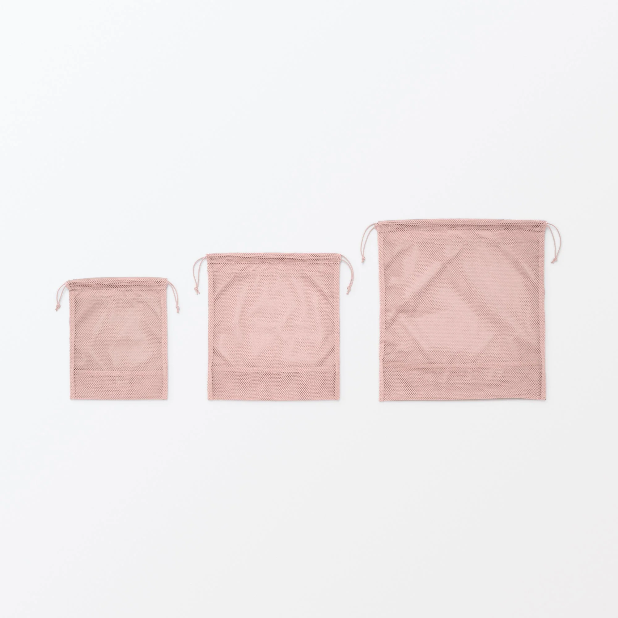 Polyester Mesh Drawstring Bag - Large - Image 12