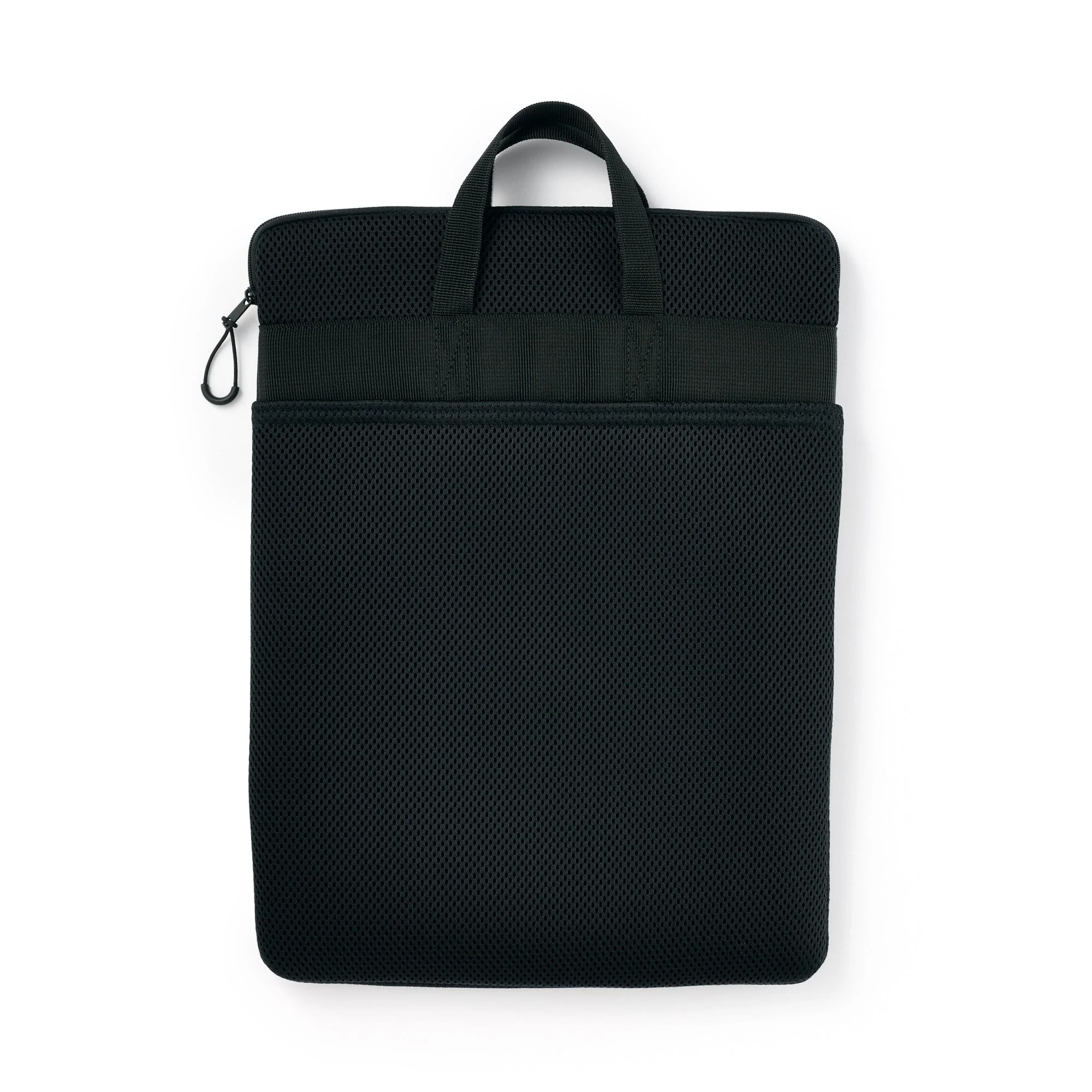 Polyester Vertical Cushioned Laptop Case - Black