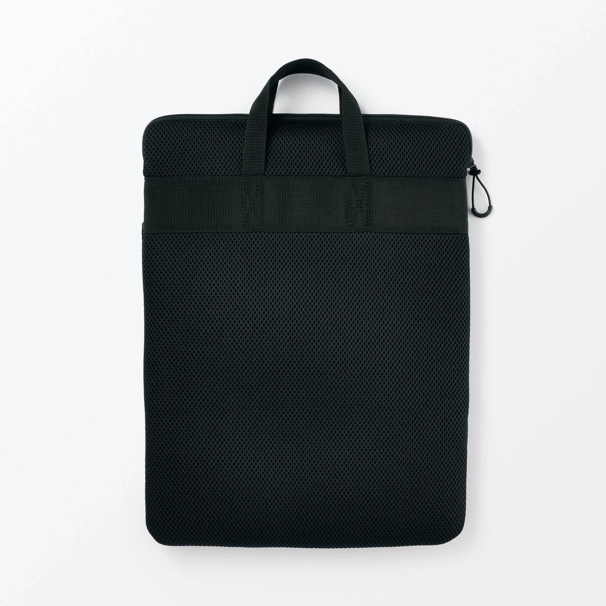 Polyester Vertical Cushioned Laptop Case - Black - Image 5