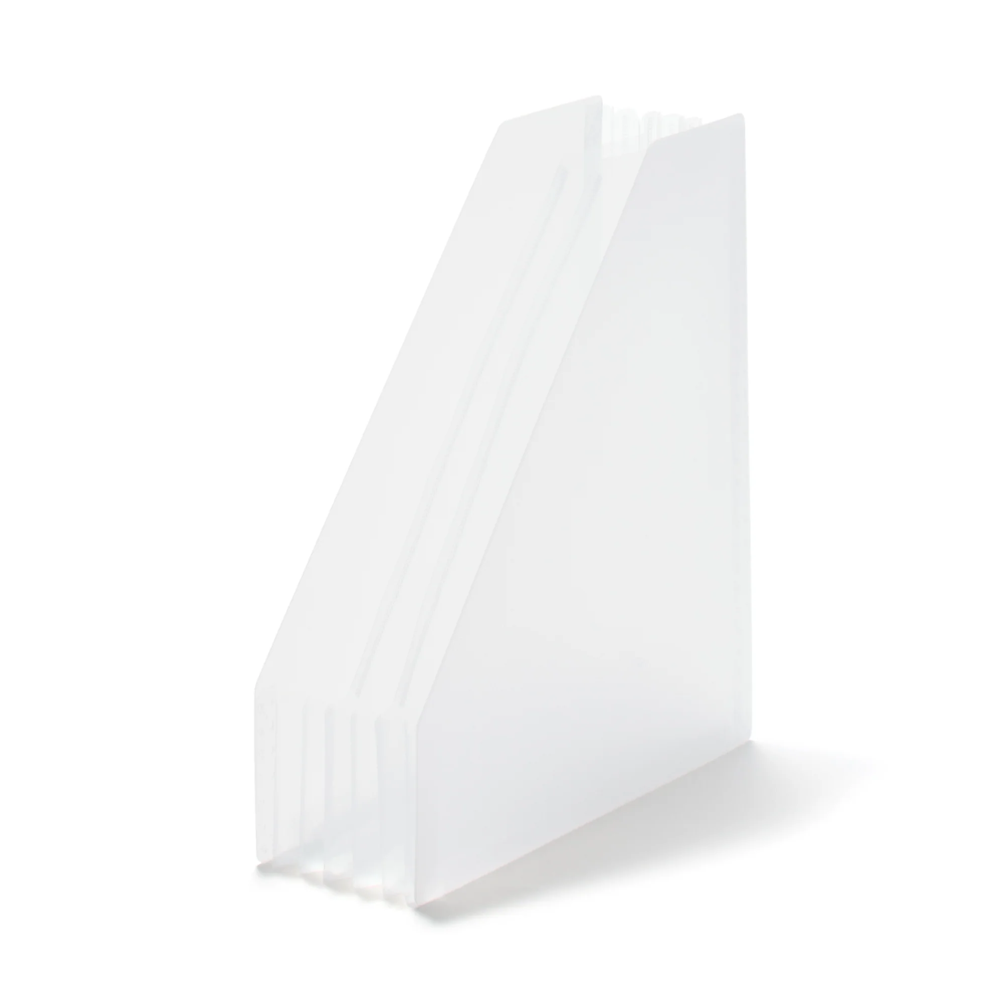 Polypropylene Expanding Stand File Box - A4 3 pockets