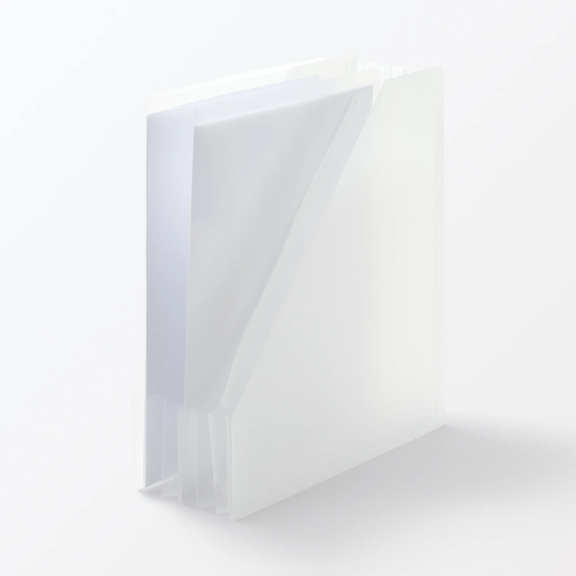 Polypropylene Expanding Stand File Box - A4 3 pockets - Image 4