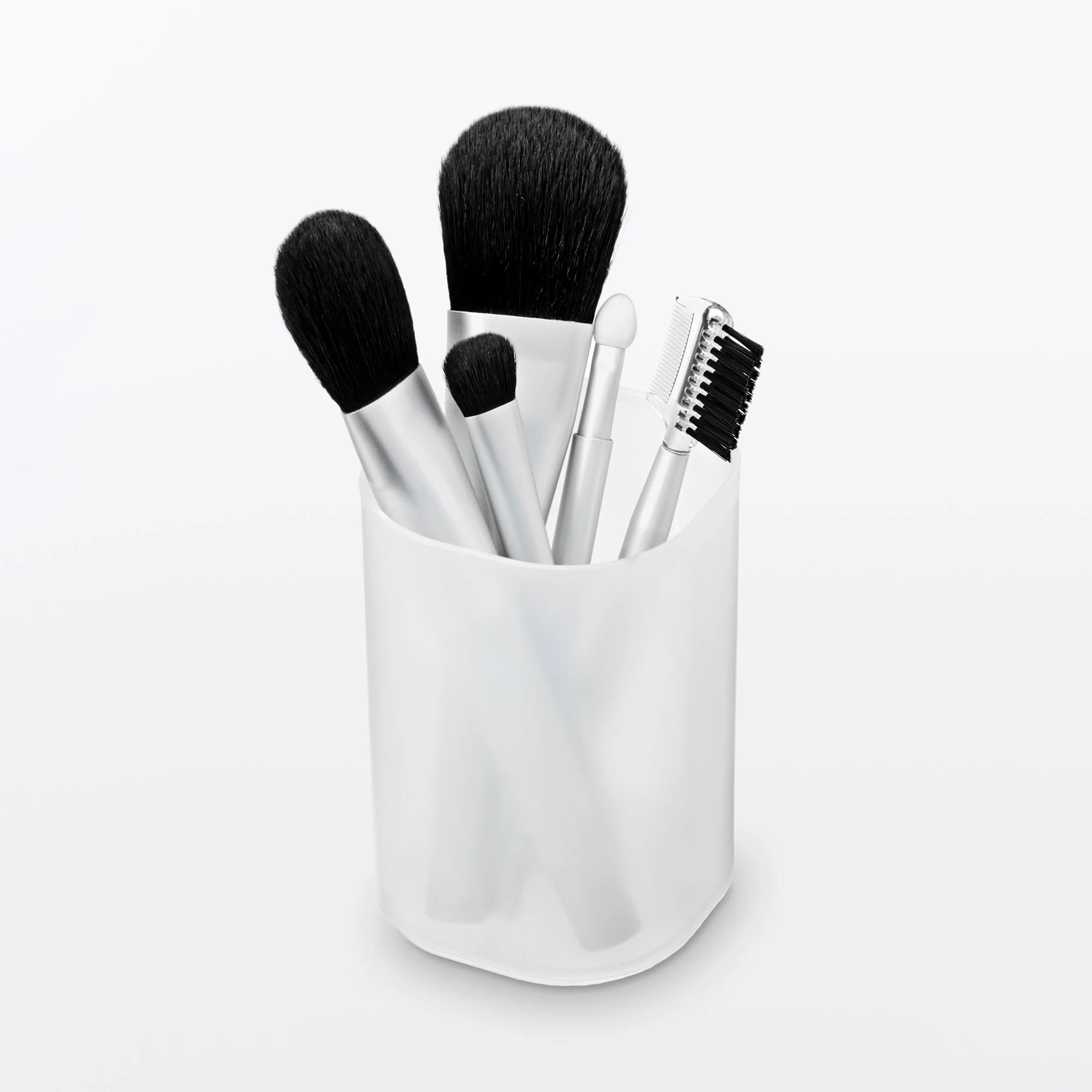 Recycled Polypropylene Makeup Brush and Pencil Stand - Image 2