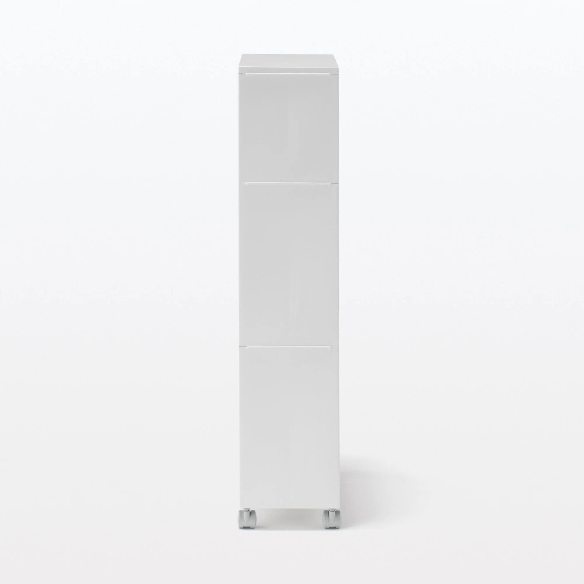 Polypropylene Stocker with Caster #1 - White Gray (3 Tier) - Image 5