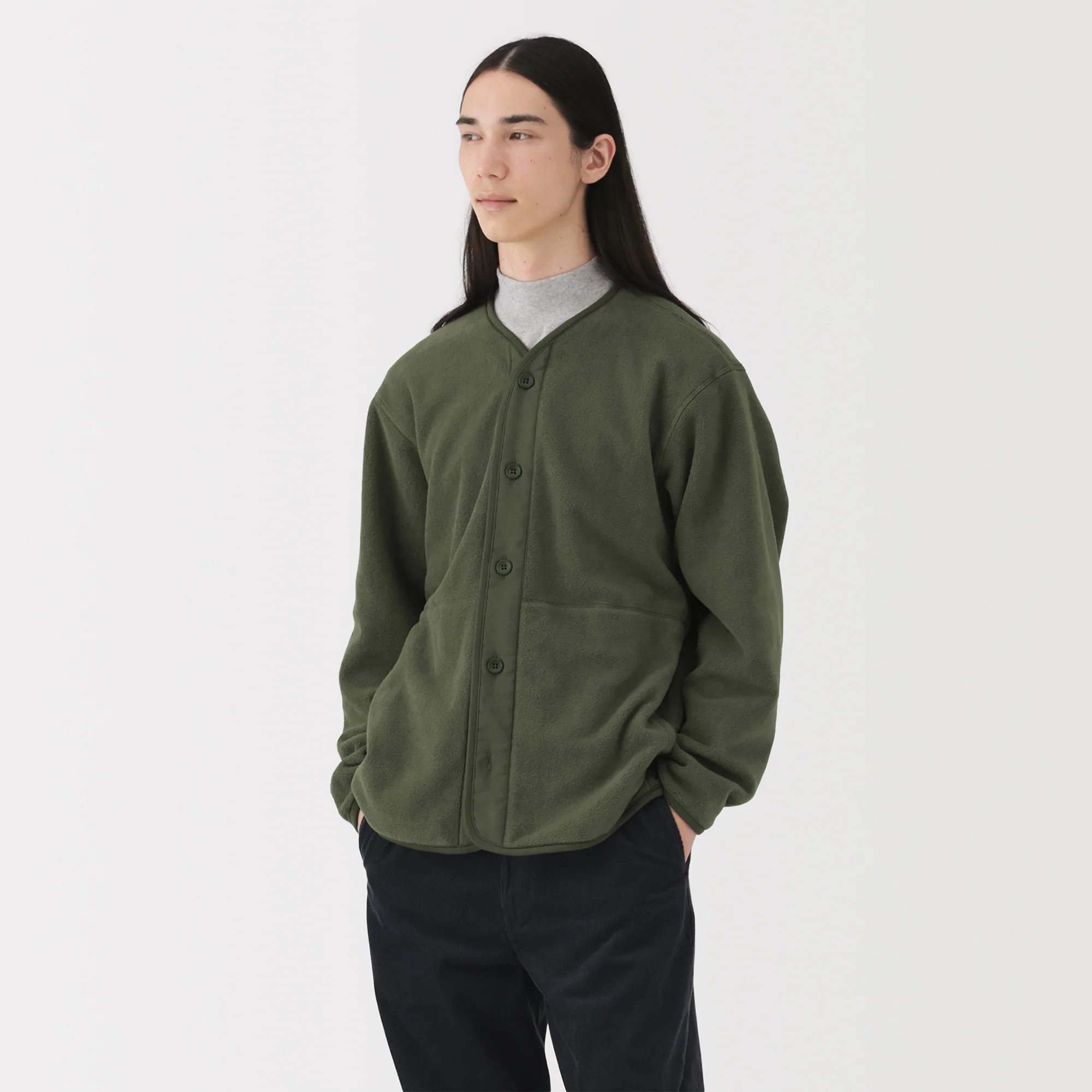 Recyclable Fleece Cardigan - Image 29