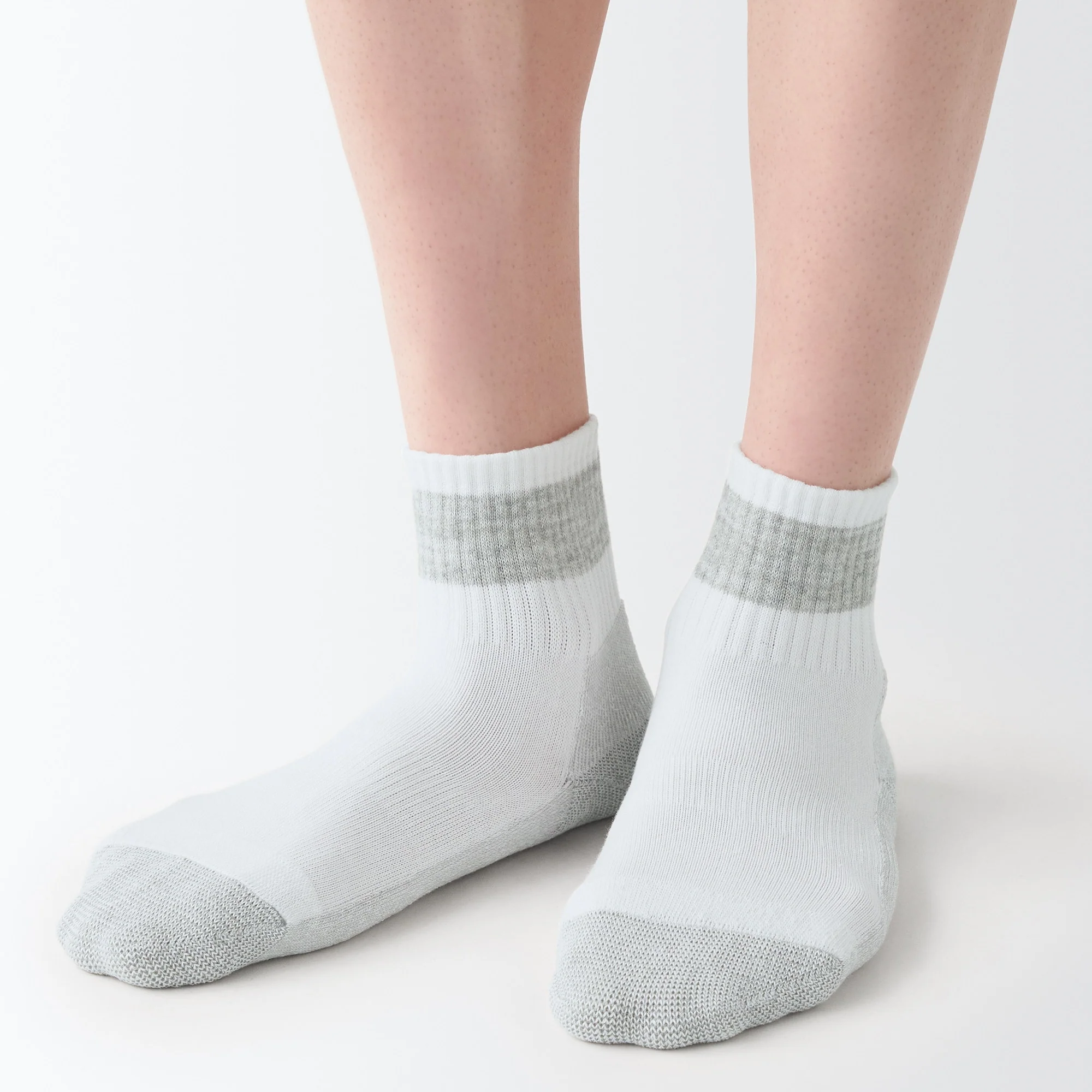 Right Angle Pile Short Socks - Image 3