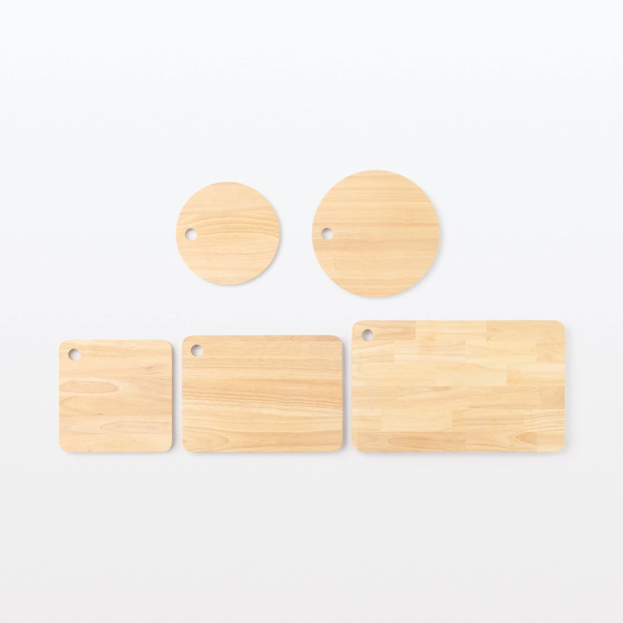 Rubberwood Round Cutting Board - Small - Image 4