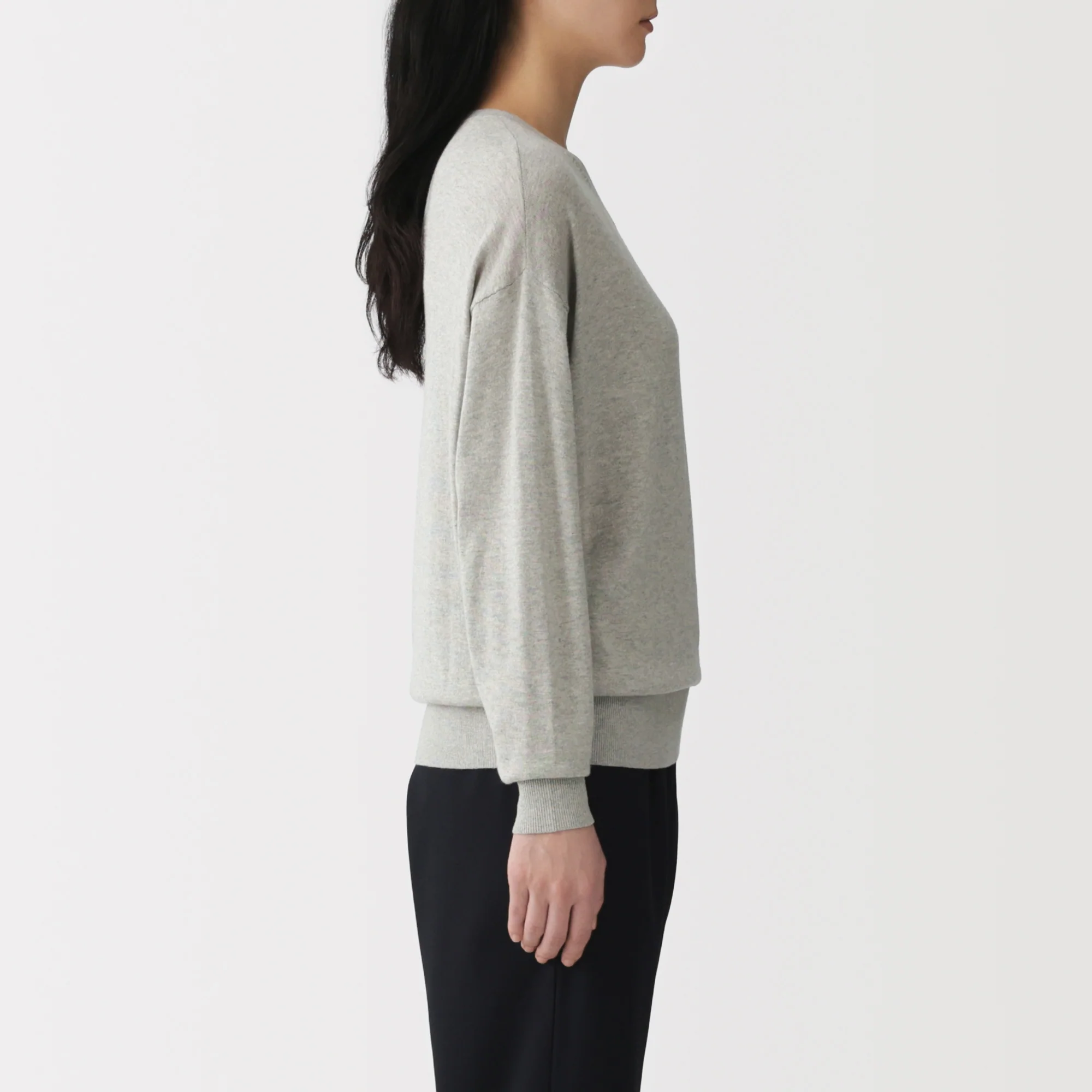 Soy Fiber Blend V-Neck Sweater - Image 25