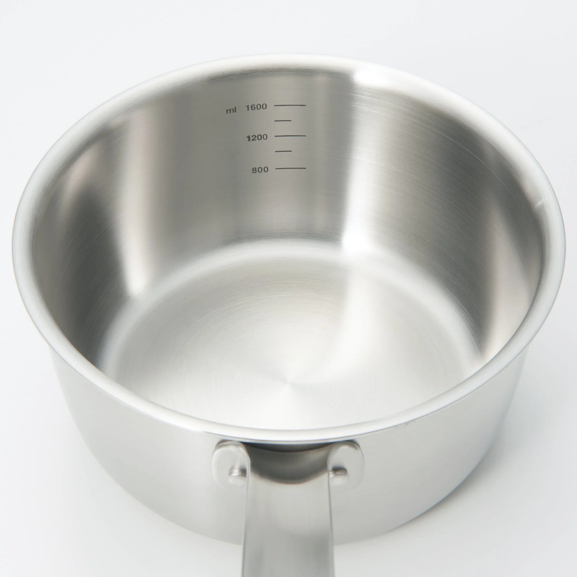 Stainless Aluminium 3-Layer Steel Saucepan 2.1 Qt - Image 6