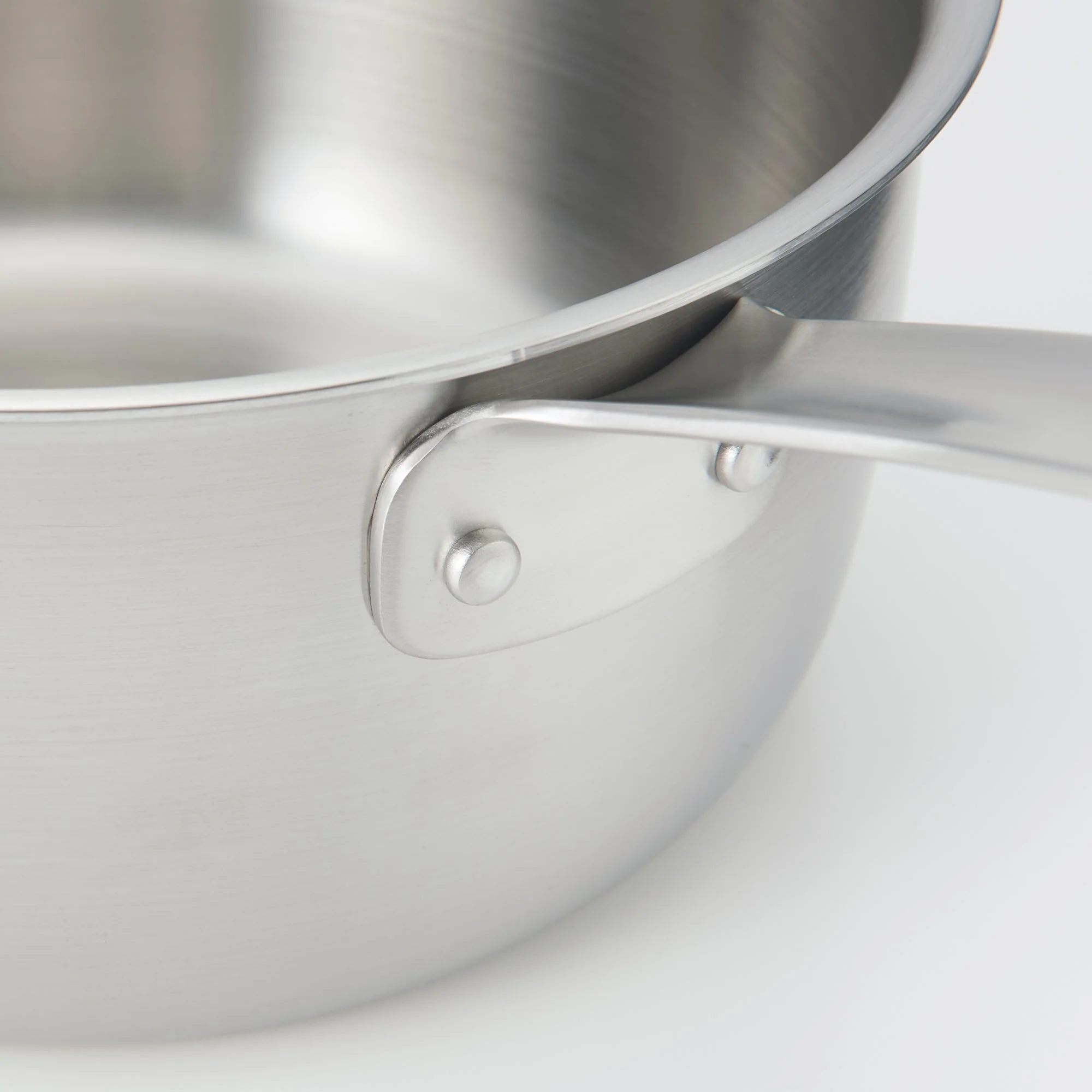 Stainless Aluminium 3-Layer Steel Saucepan 2.1 Qt - Image 8