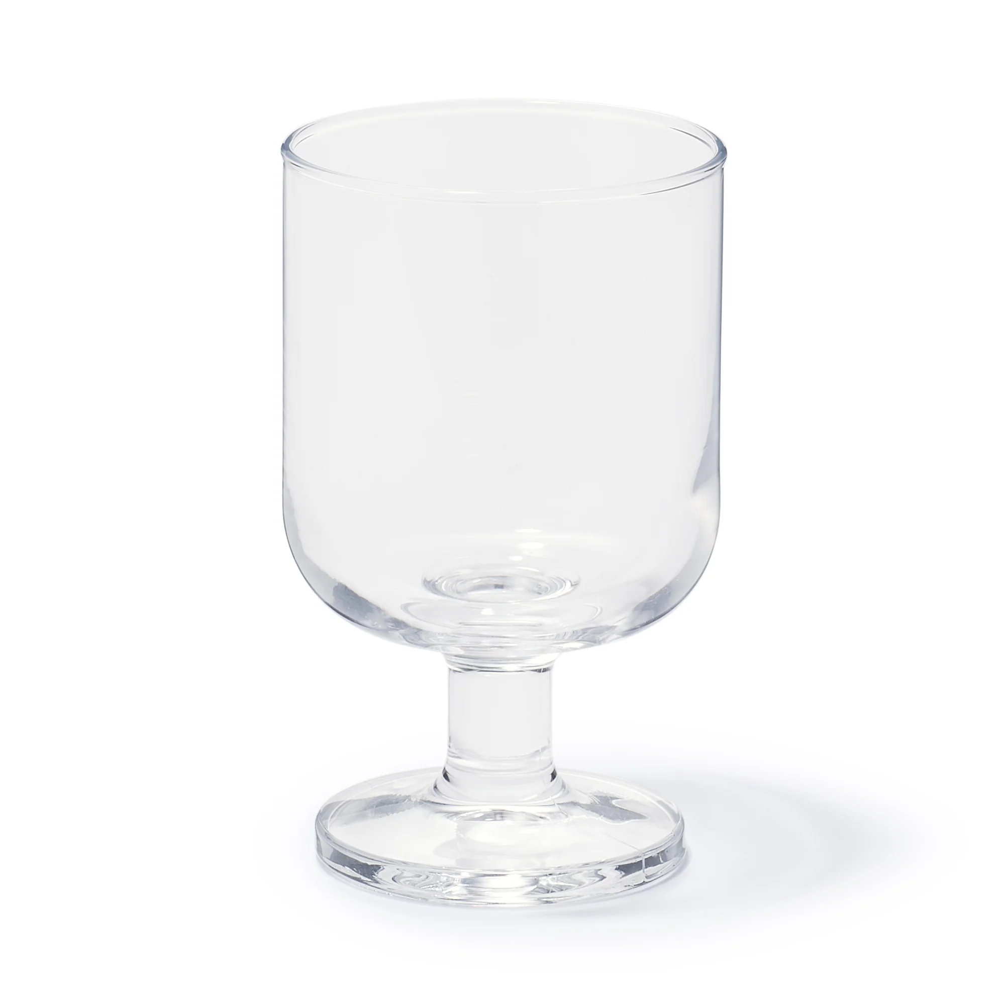 Tempered Glass Stemmed Glass - Small
