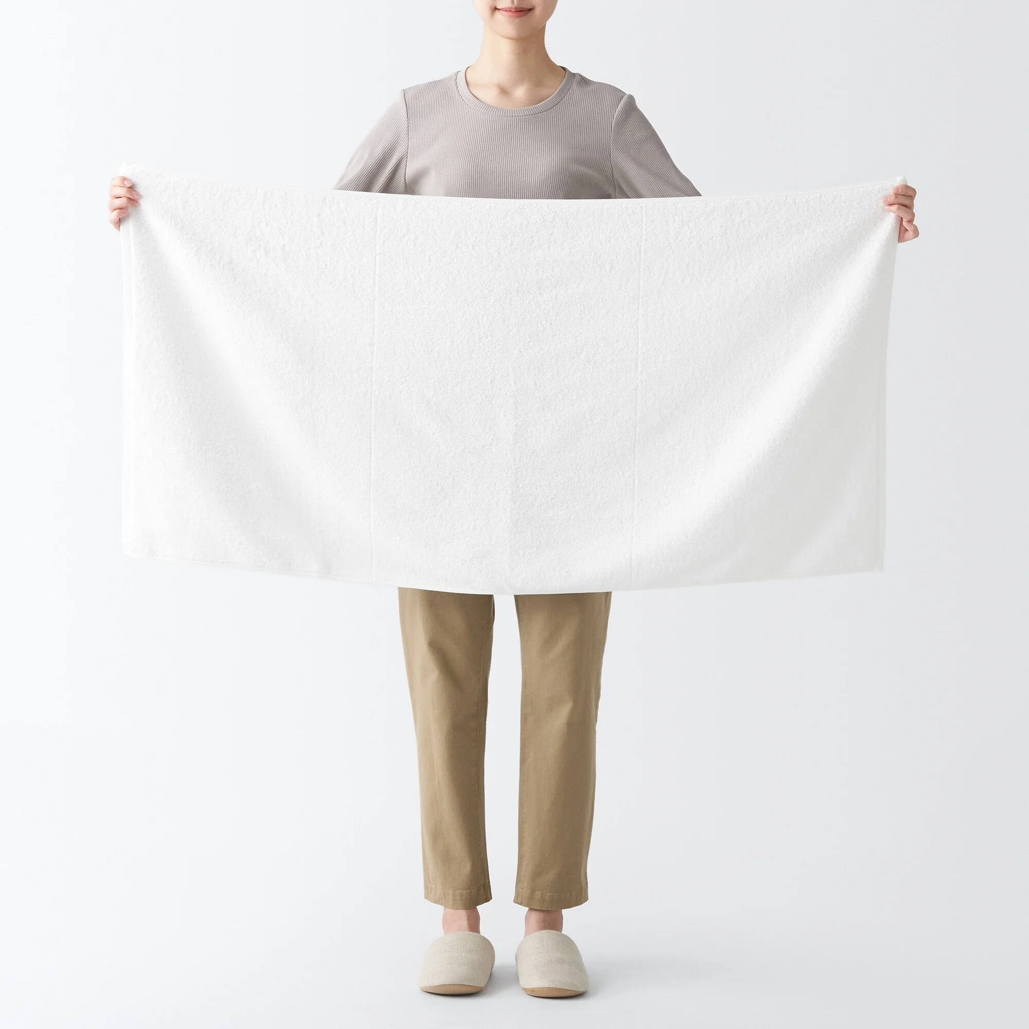 Twin Pile Small Bath Towel with Loop - Image 25