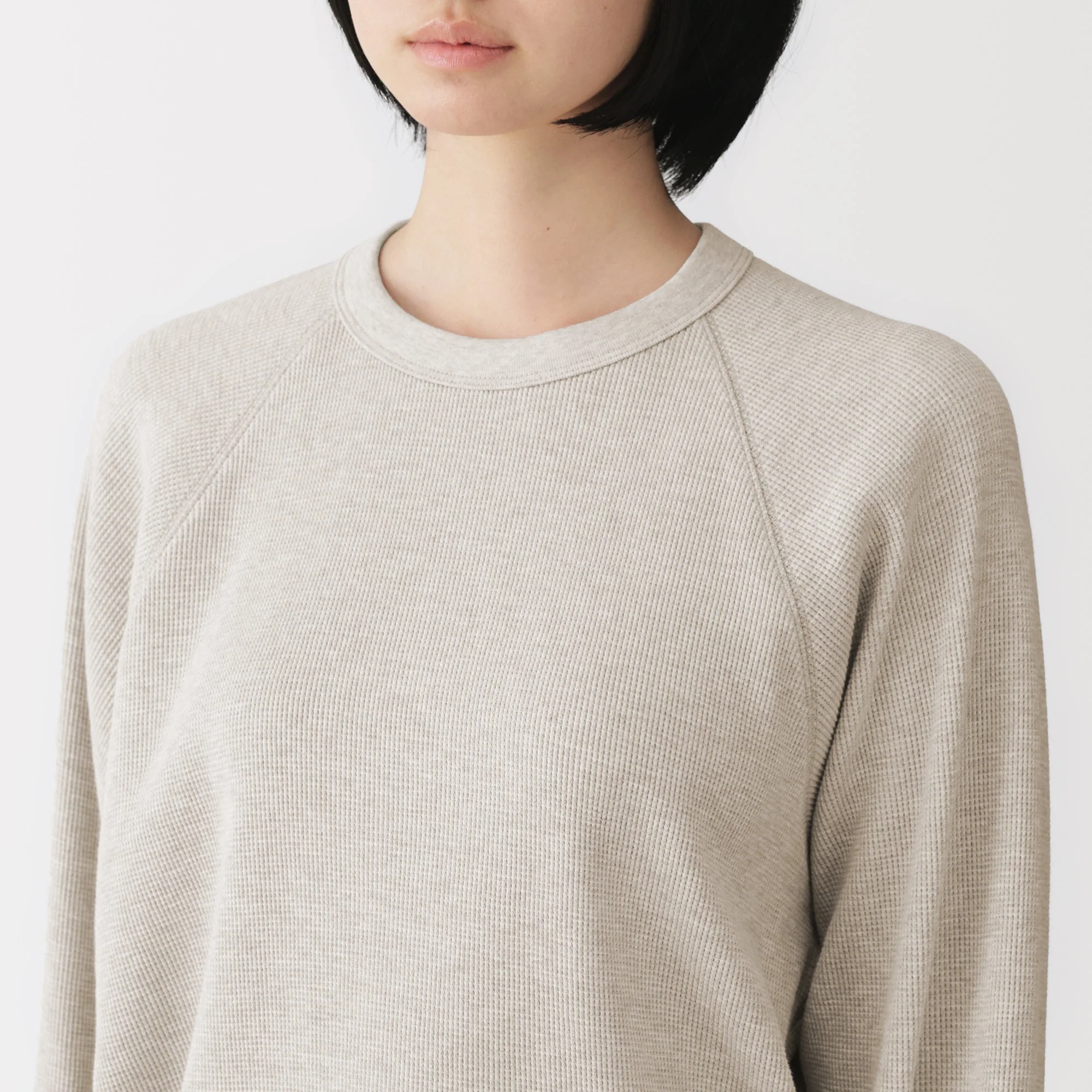 Waffle Crewneck T-Shirt - Image 31