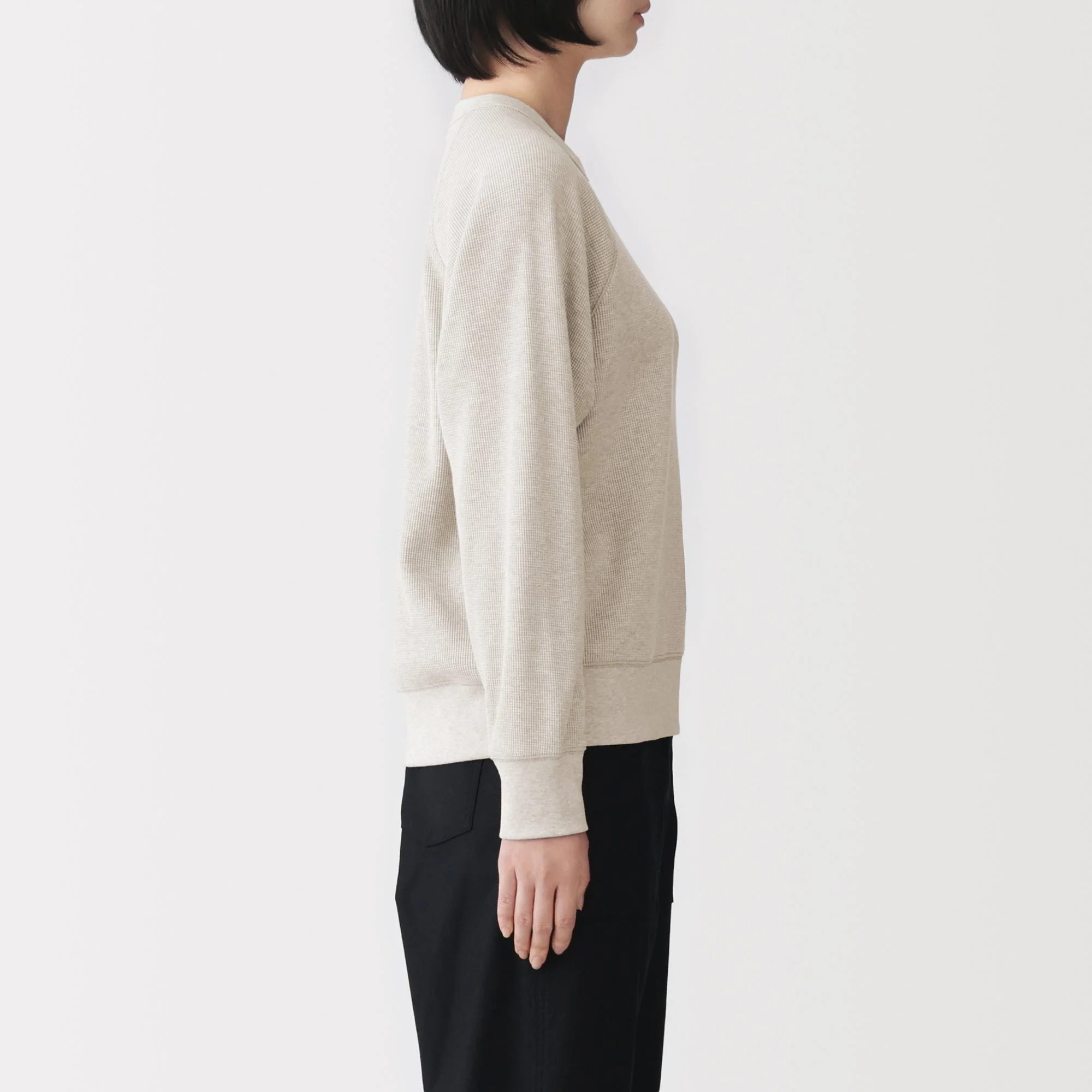 Waffle Crewneck T-Shirt - Image 37