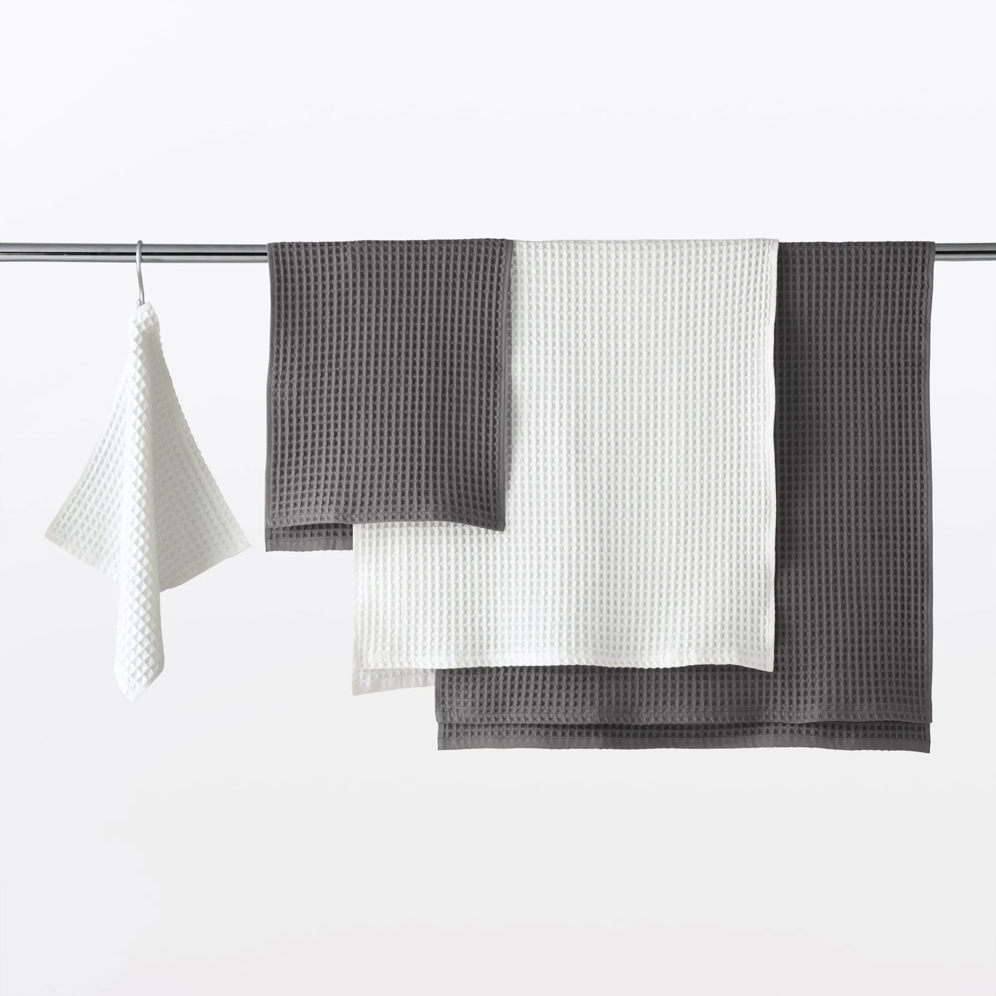 Waffle Hand Towel with Loop - Image 12