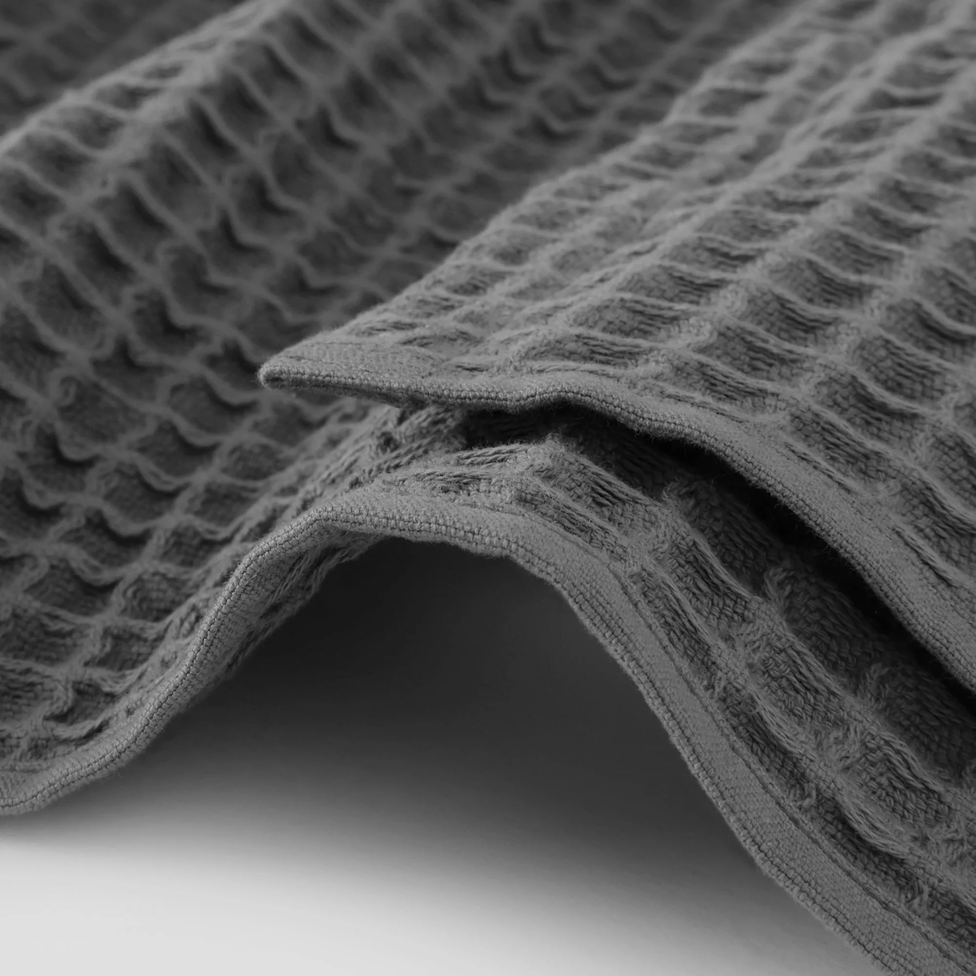 Waffle Hand Towel with Loop - Image 2