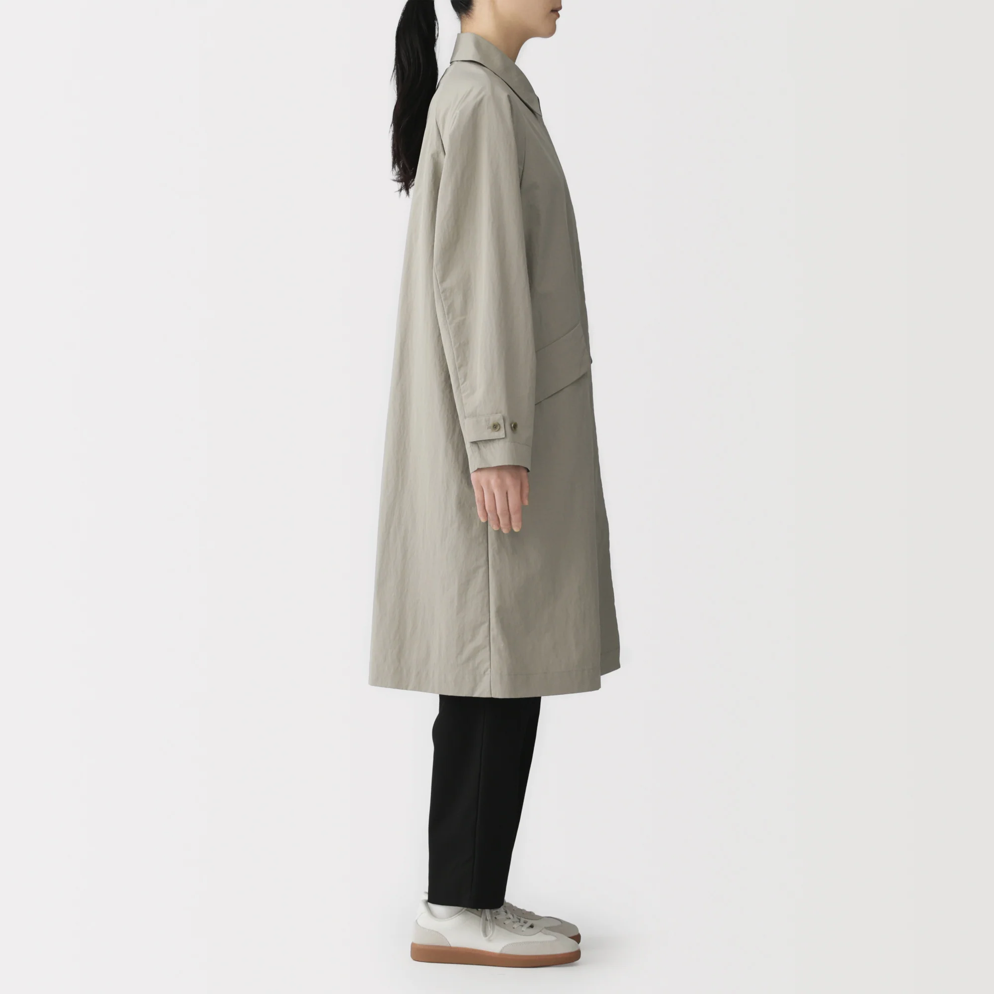 Water Repellent Long Coat - Image 23