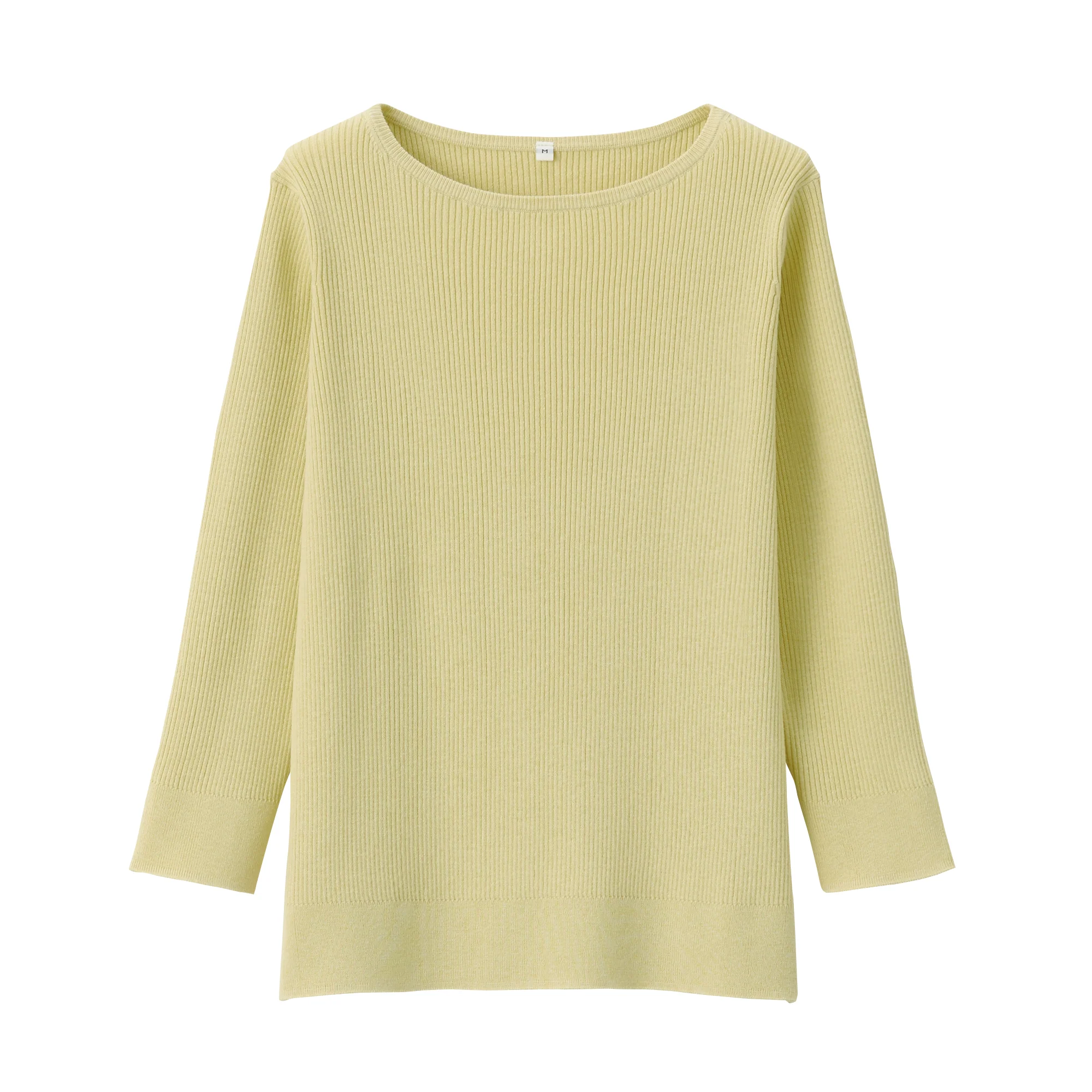 Women Organic Cotton Silk Boat Neck Sweater - Image 2