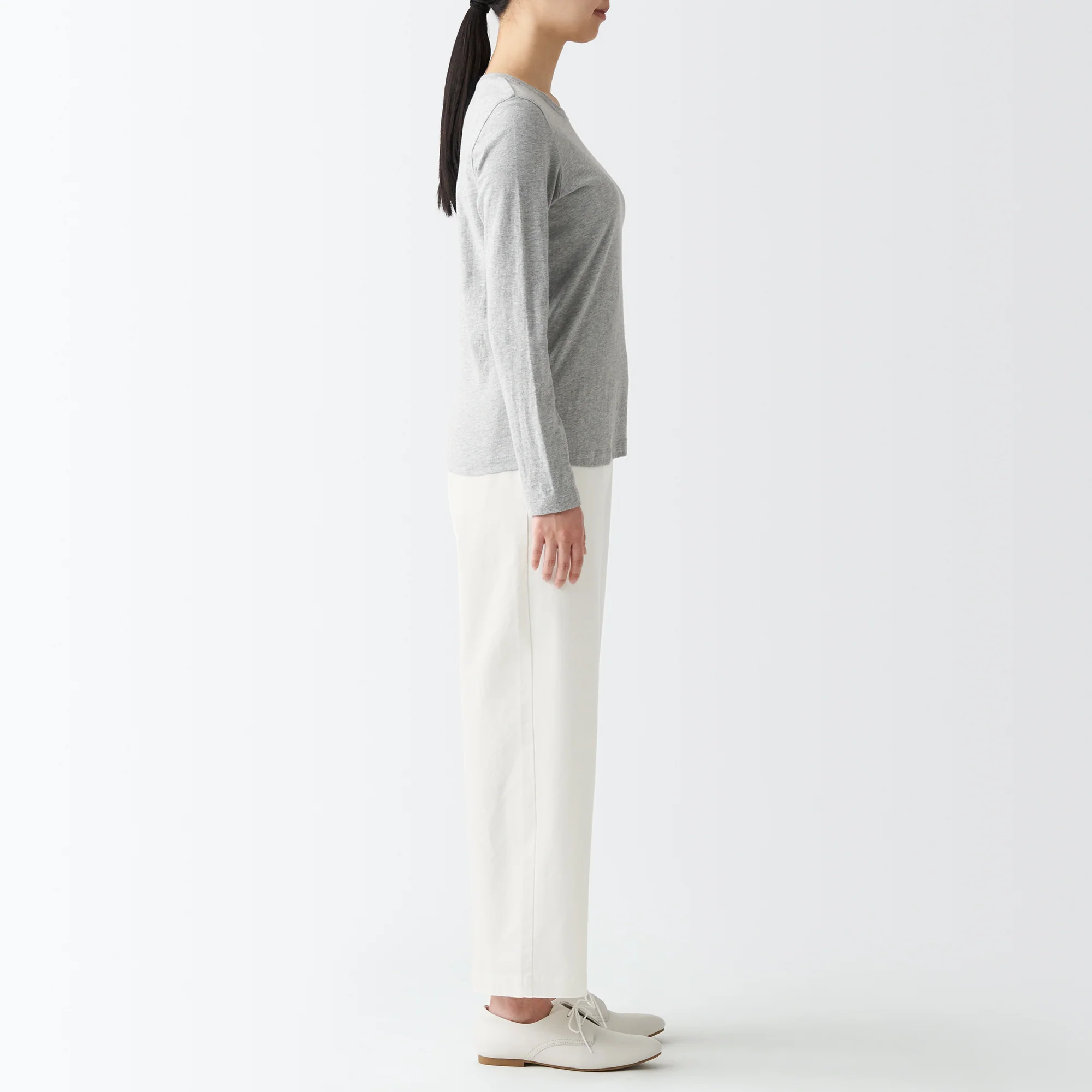 Women's 4-Way Stretch Chino Wide Pants - Image 14