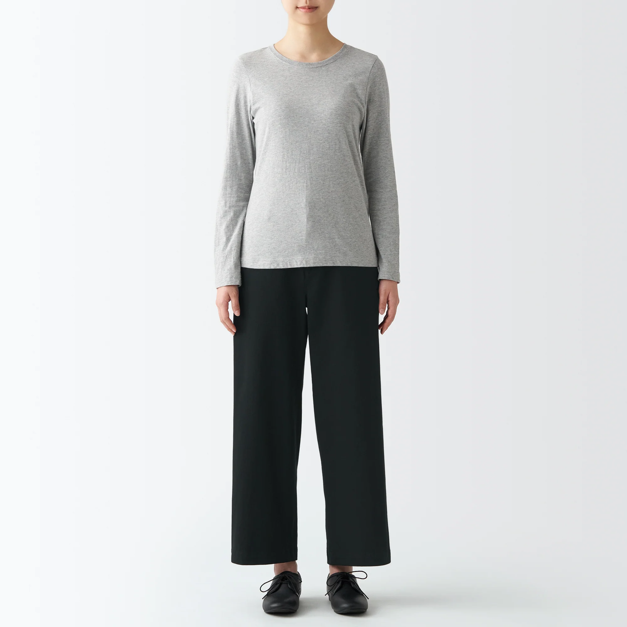 Women's 4-Way Stretch Chino Wide Pants - Image 26