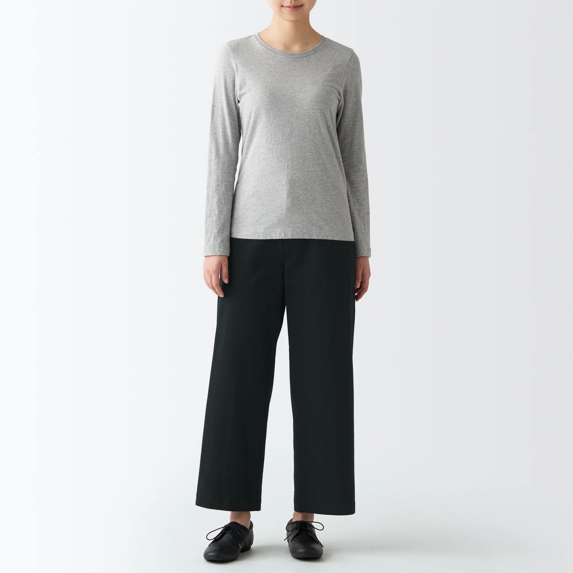 Women's 4-Way Stretch Chino Wide Pants - Image 27