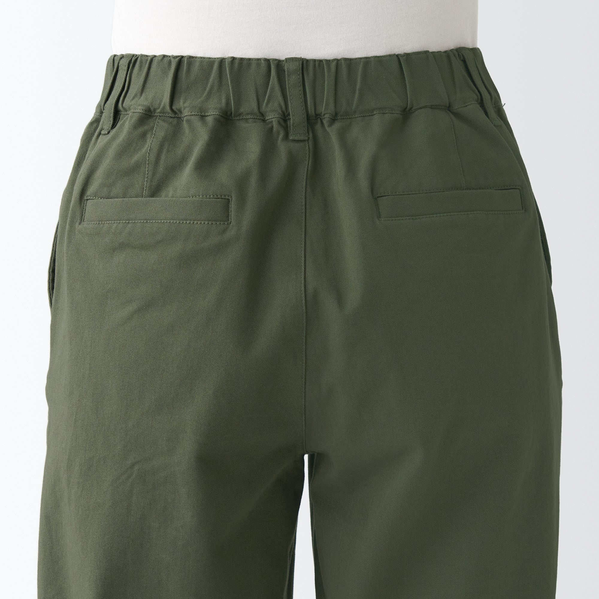 Women's 4-Way Stretch Chino Wide Pants - Image 49