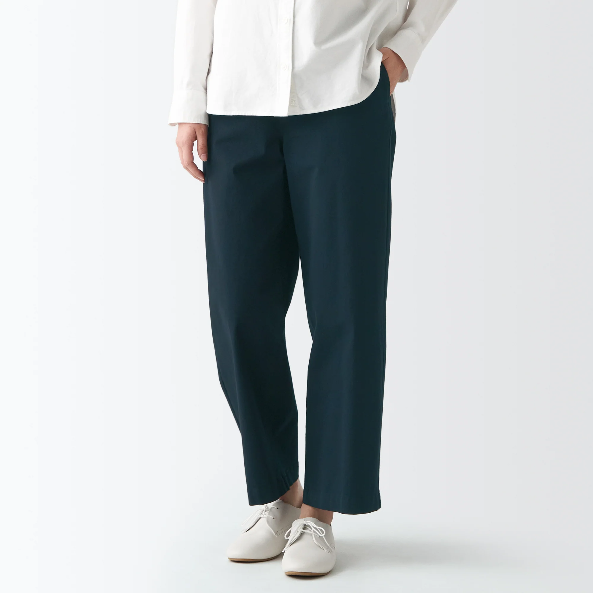 Women's 4-Way Stretch Chino Wide Pants - Image 53