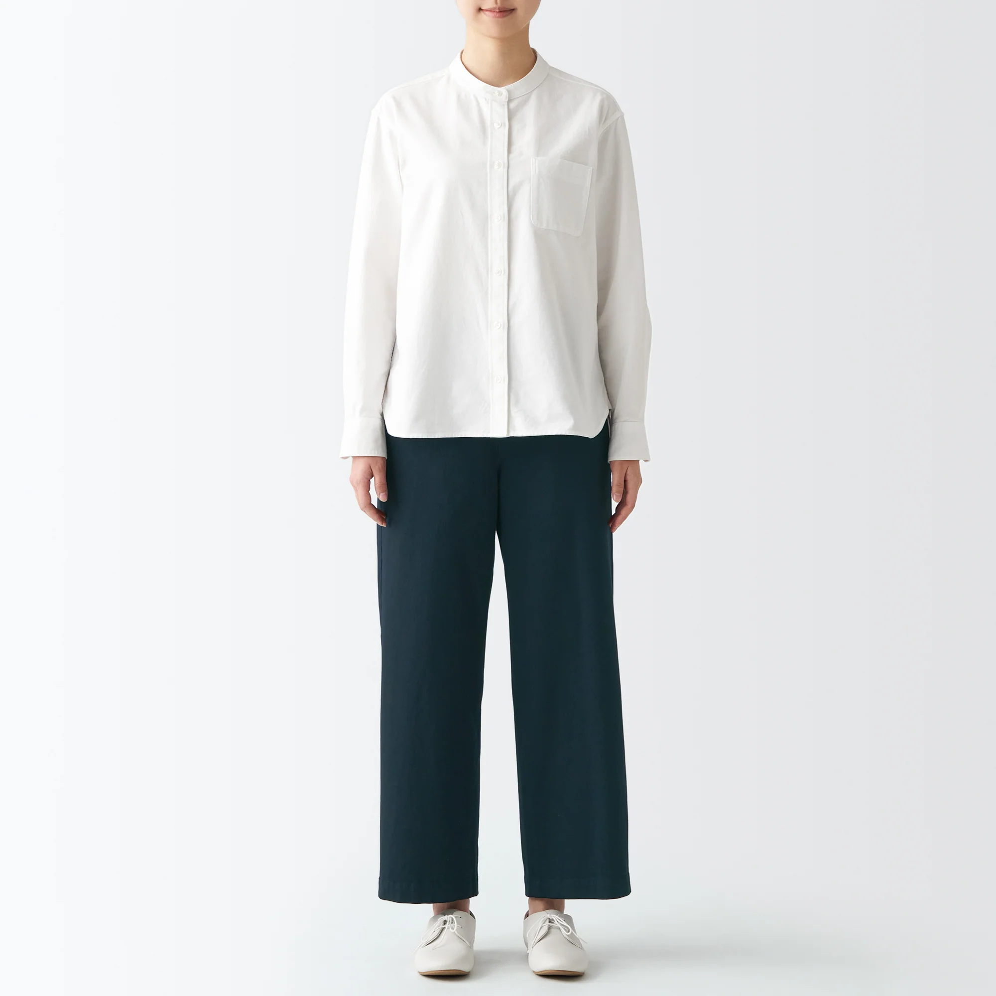Women's 4-Way Stretch Chino Wide Pants - Image 56