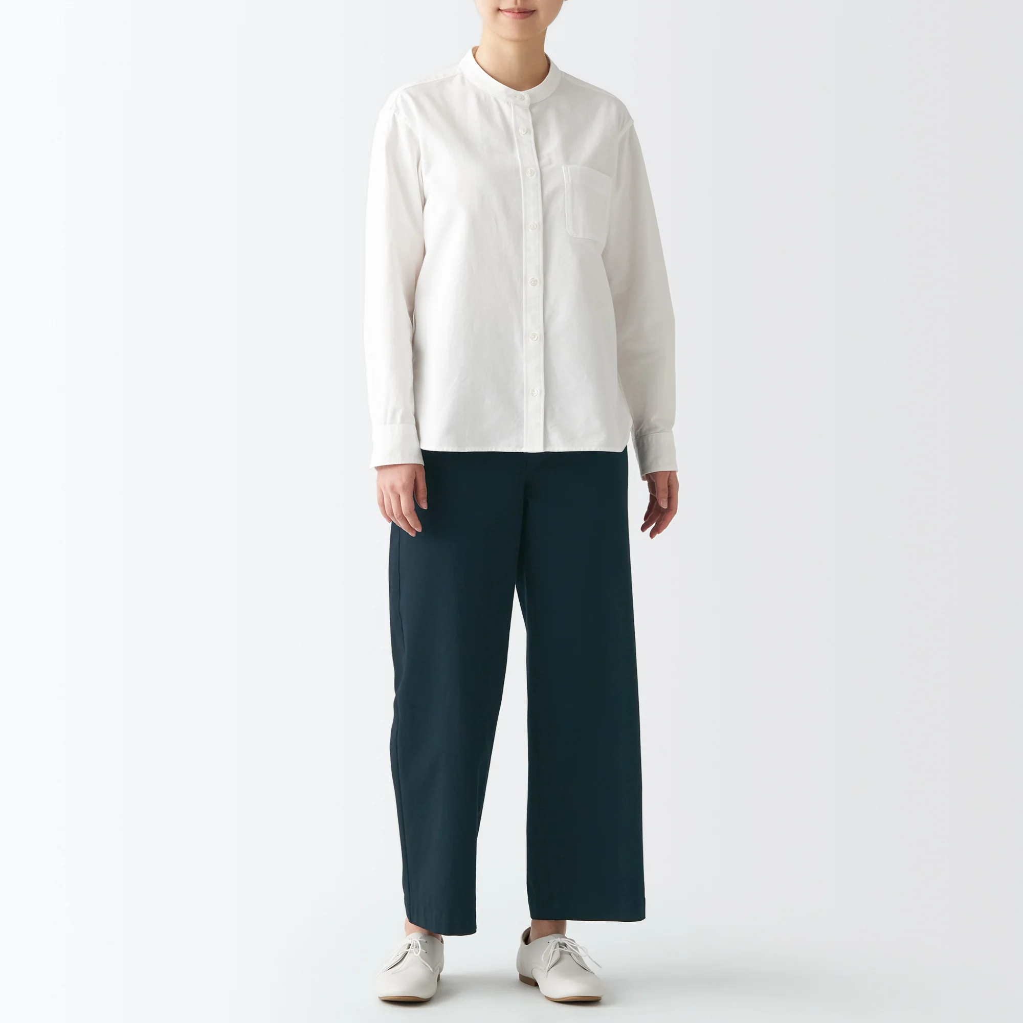 Women's 4-Way Stretch Chino Wide Pants - Image 57