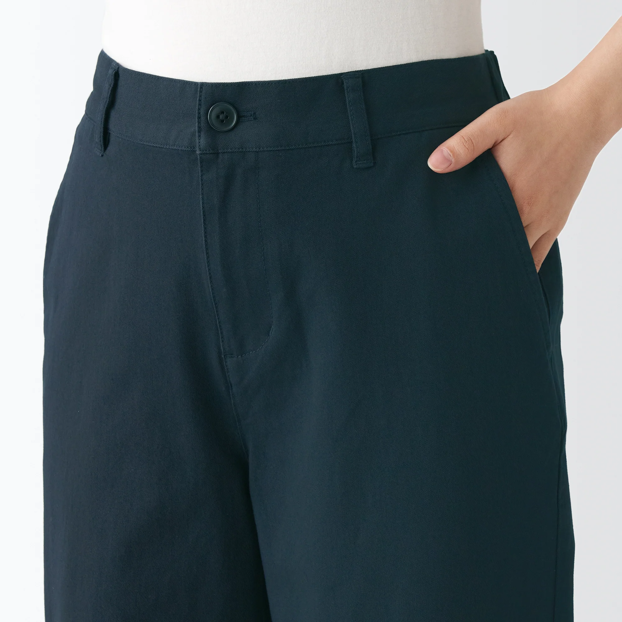 Women's 4-Way Stretch Chino Wide Pants - Image 58