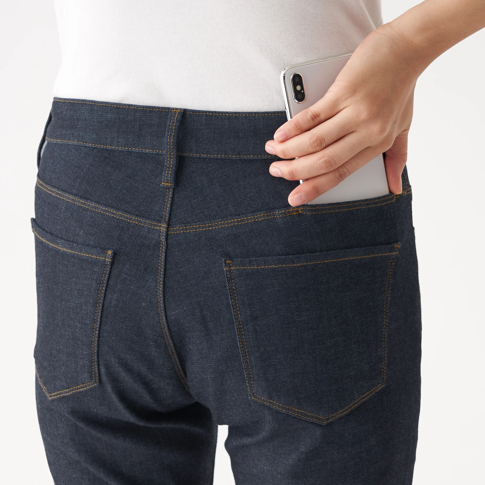 Women's 4 Way Stretch Denim Skinny Pants (L 30") - Image 15