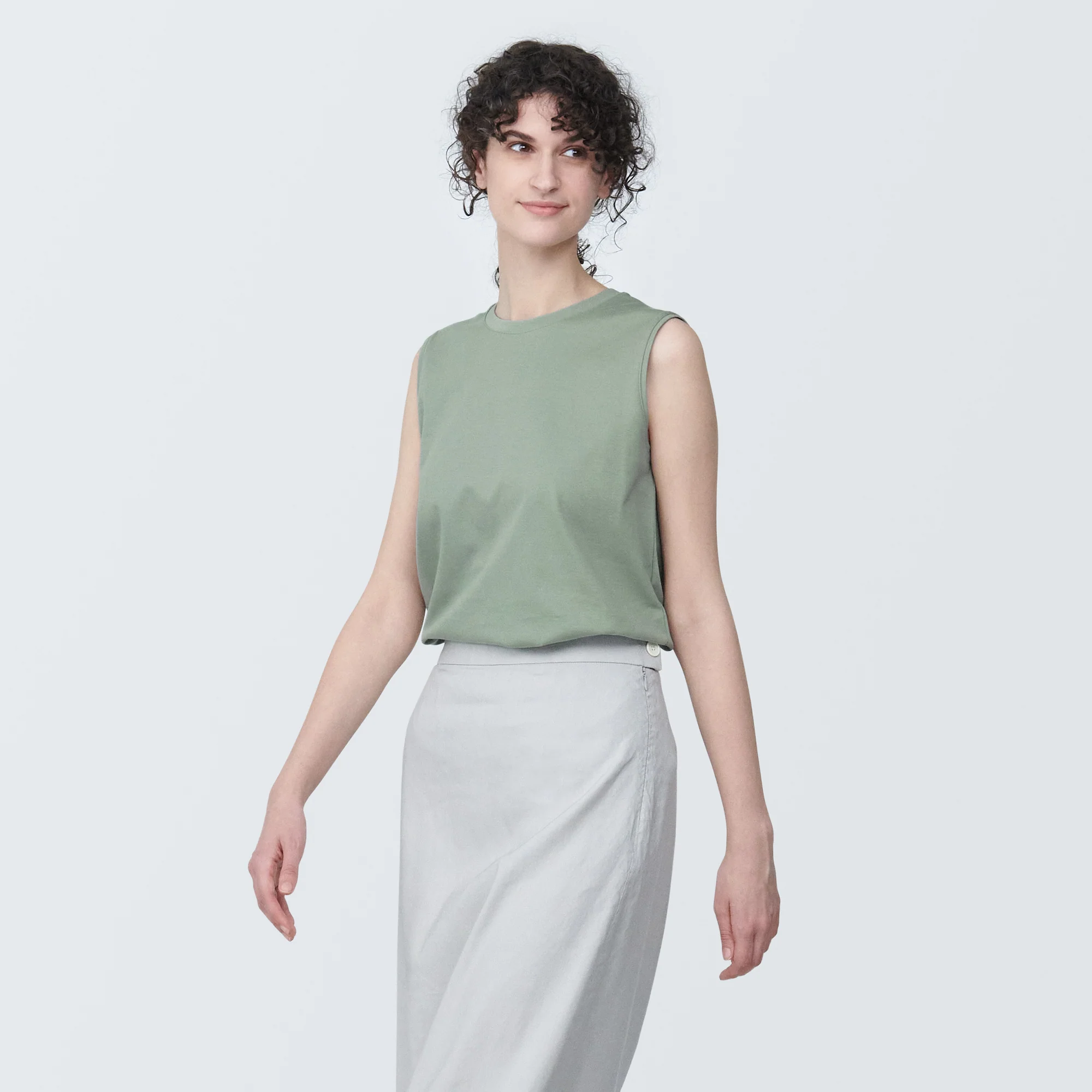 Women's Anti-Sweat Stain Sleeveless T-Shirt
