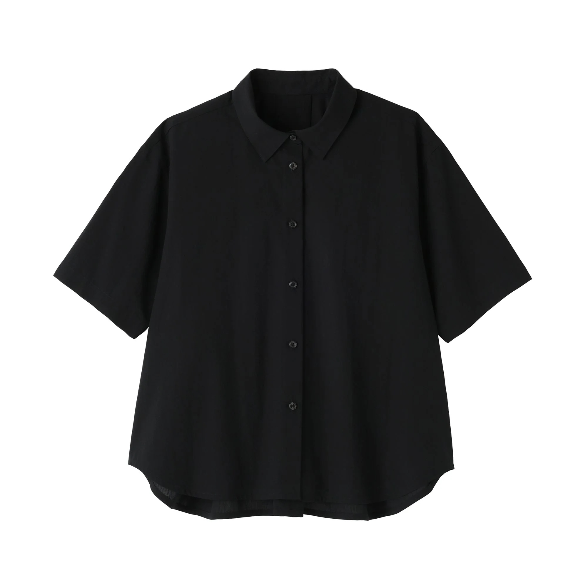 Women's Cool Touch Regular Collar Short Sleeve Shirt - Image 32