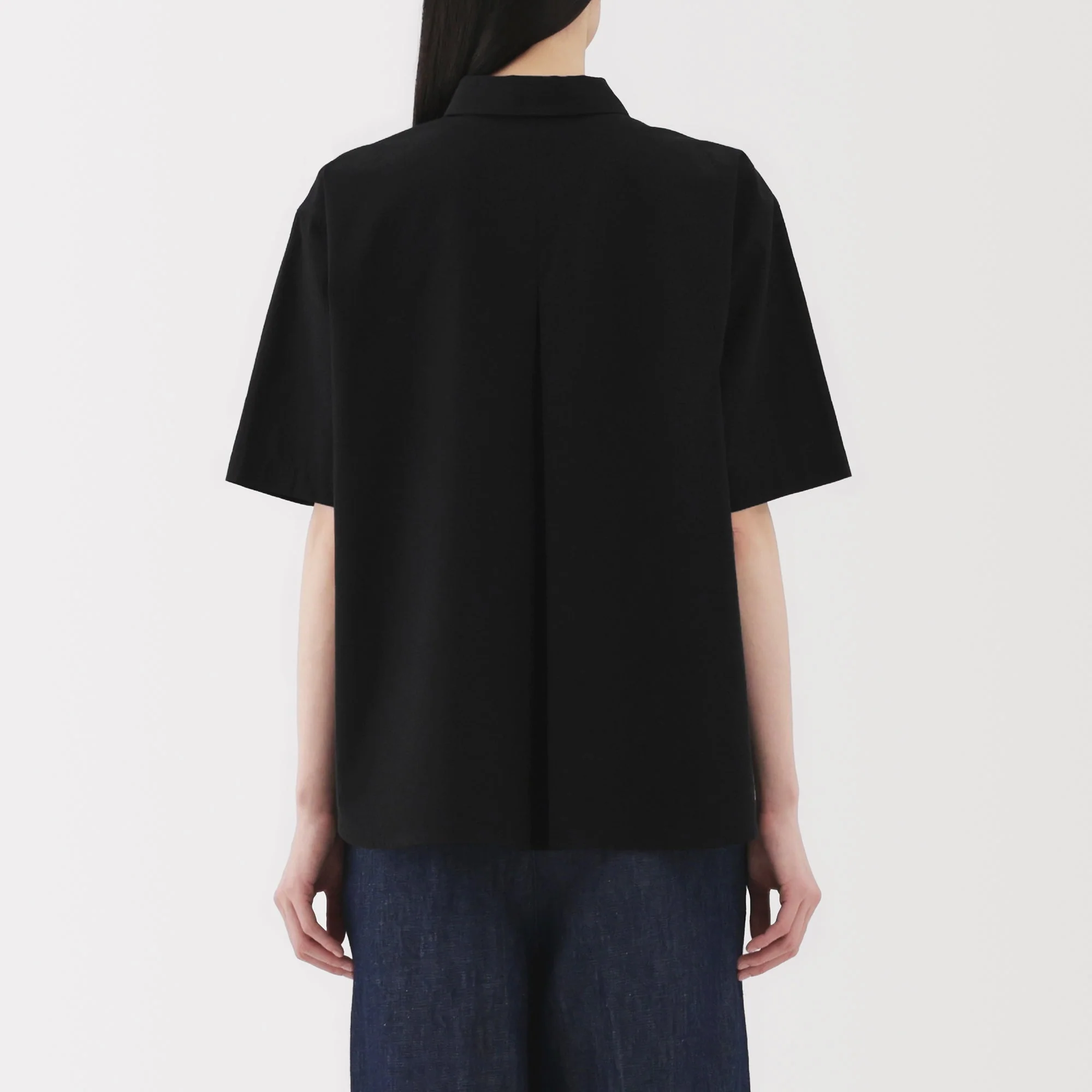 Women's Cool Touch Regular Collar Short Sleeve Shirt - Image 36