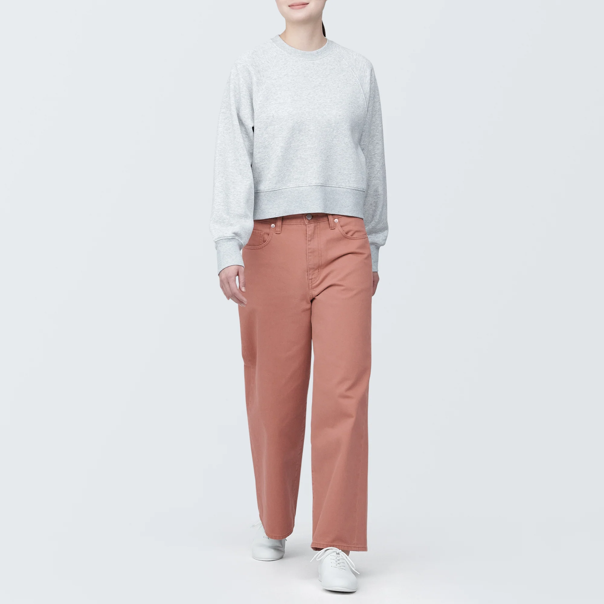Women's Denim Wide Baggy Pants - Image 2