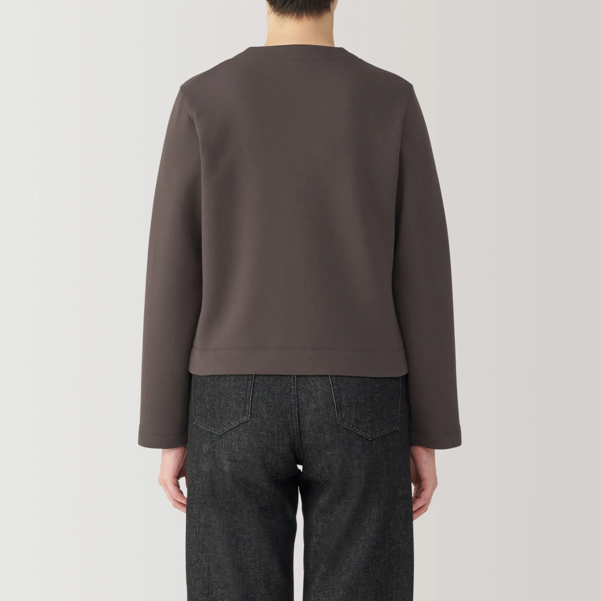Women's Double Knitted Sweatshirt Cardigan - Image 27
