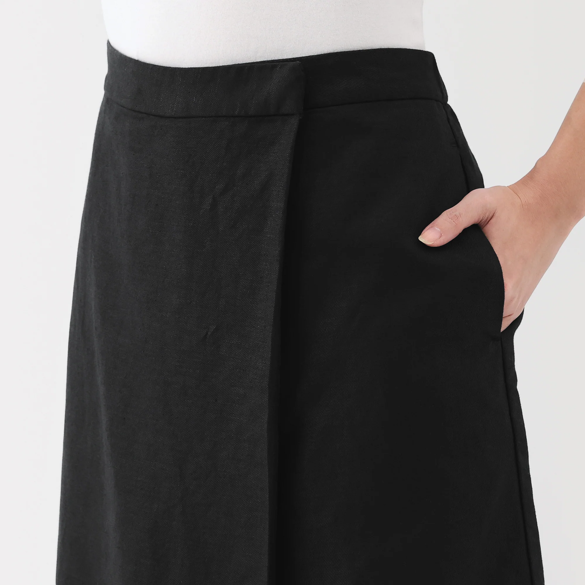 Women's Hemp Blend Twill Dress Trousers - Image 7