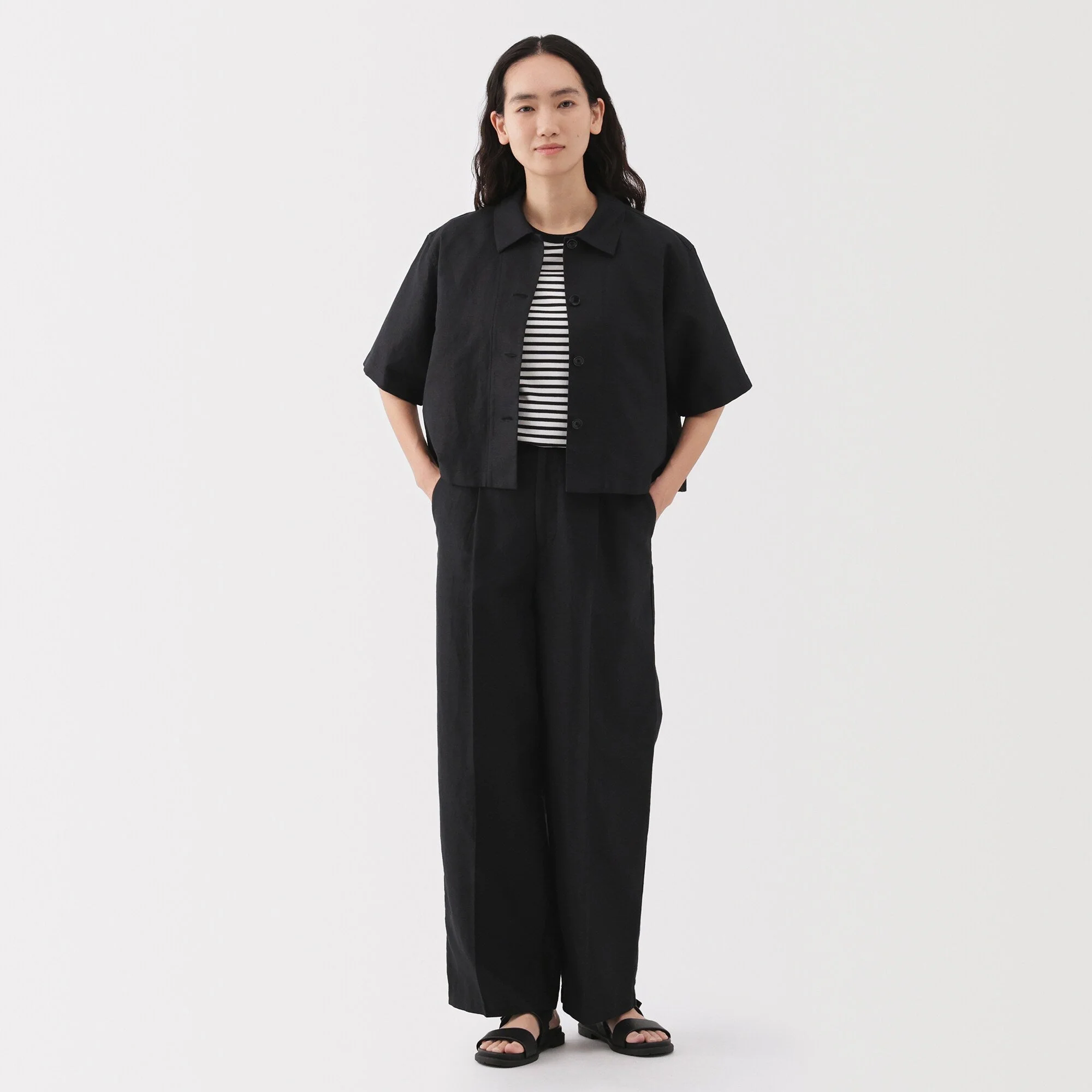 Women's Hemp Blend Twill Shirt - Image 11