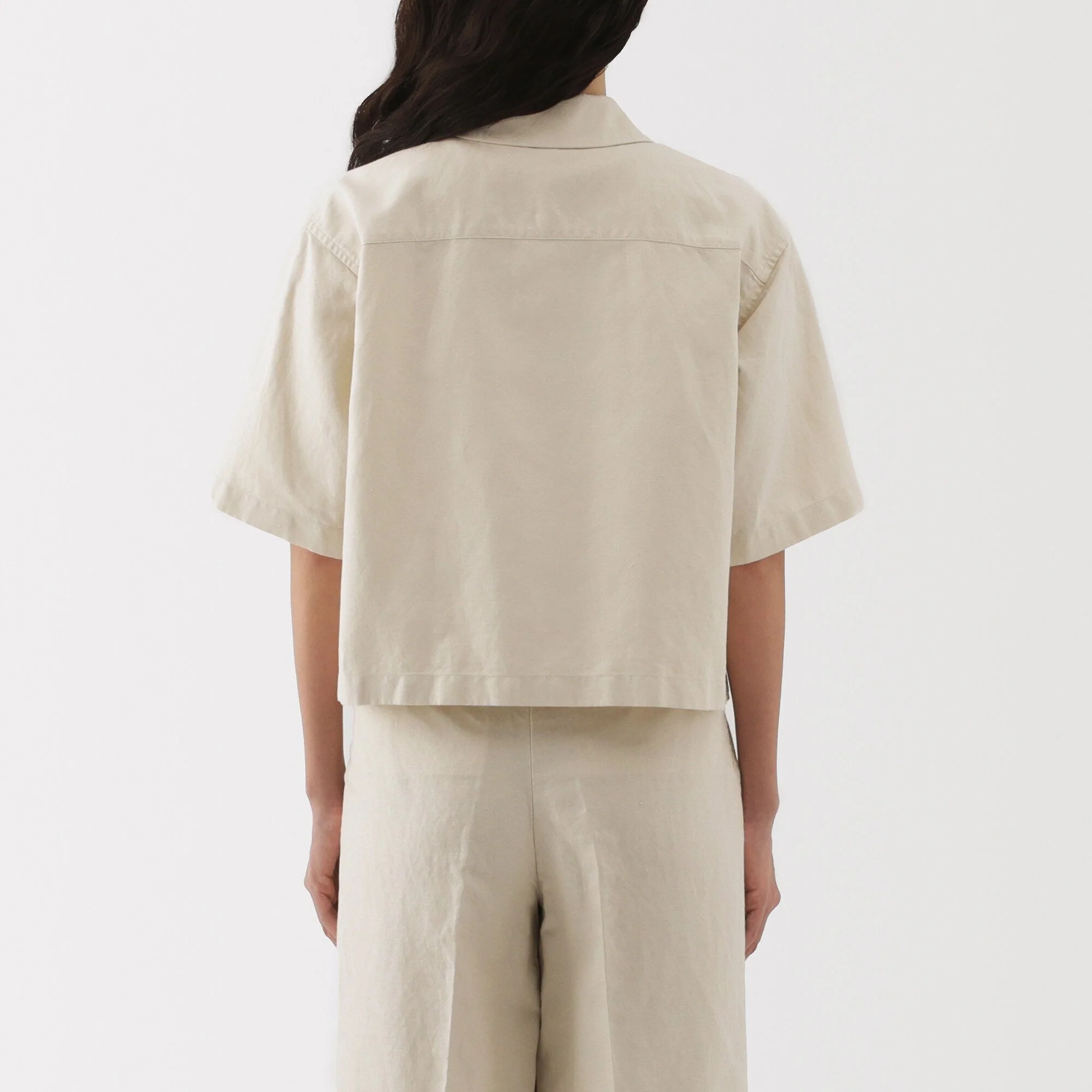 Women's Hemp Blend Twill Shirt - Image 6