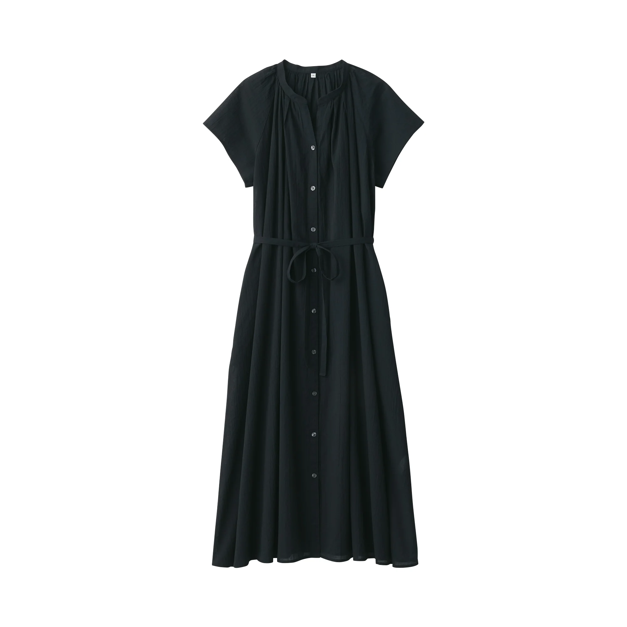 Women's High-Twist Veil French Sleeve Dress - Image 2