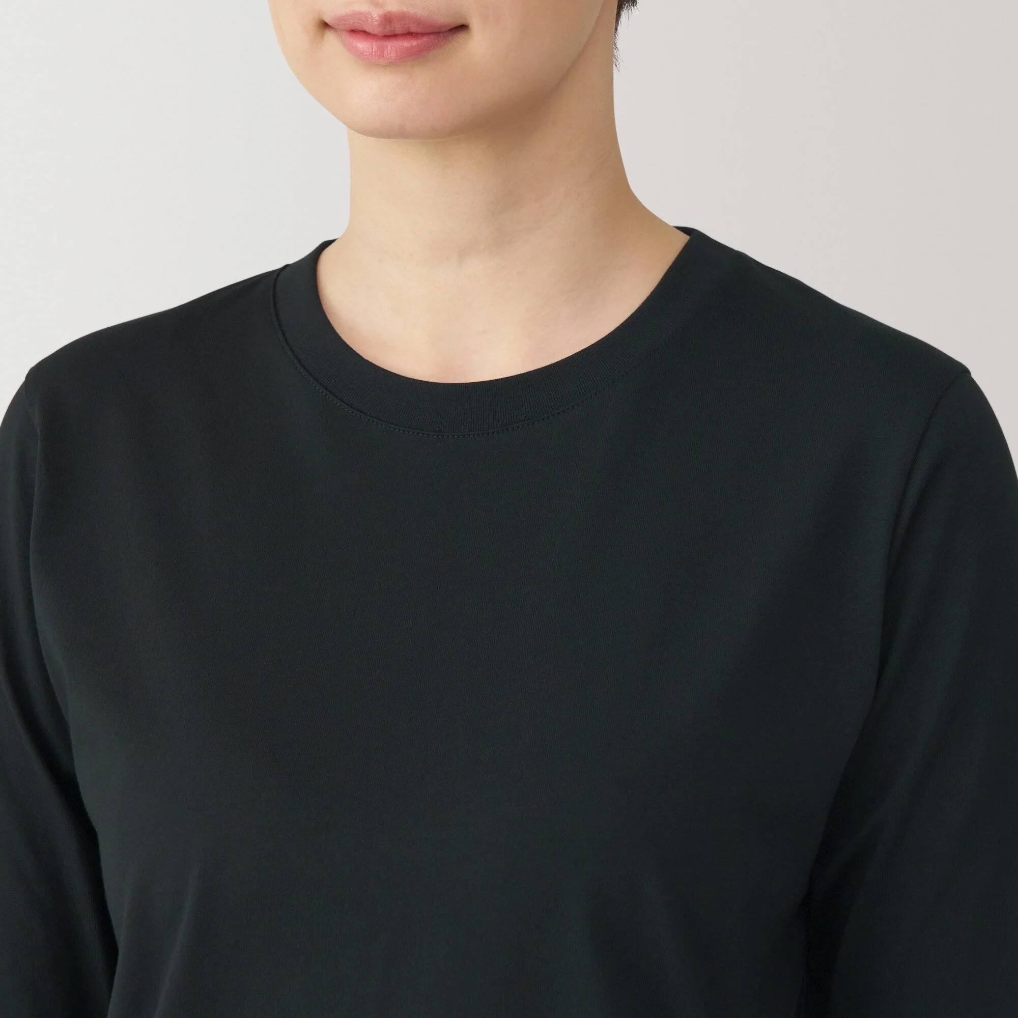 Jersey Cotton Crewneck T-Shirt - Image 7